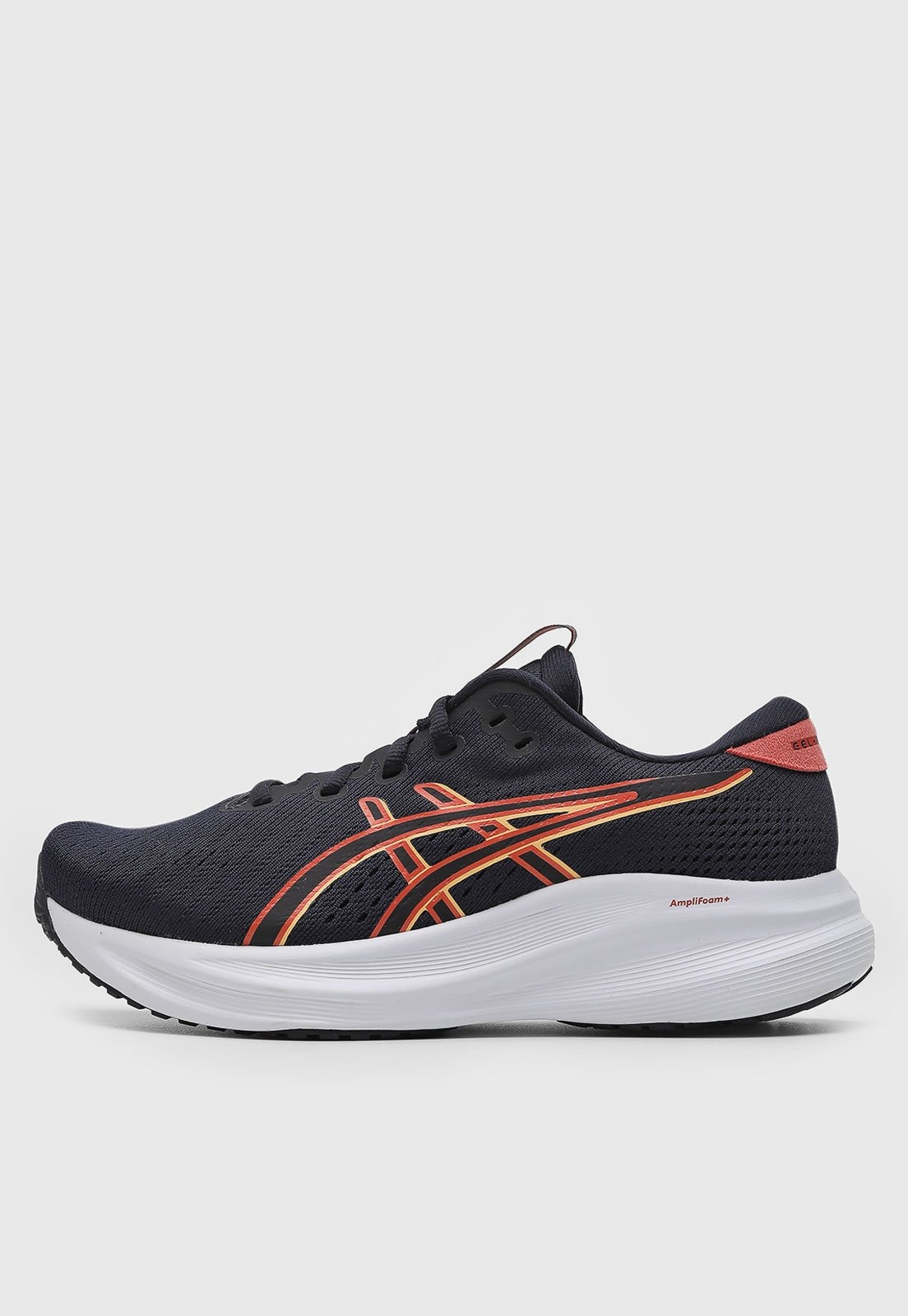 Imagem principal Tênis Feminino Asics Gel-Excite 11 Azul-Marinho e Laranja ASICS azul marinho