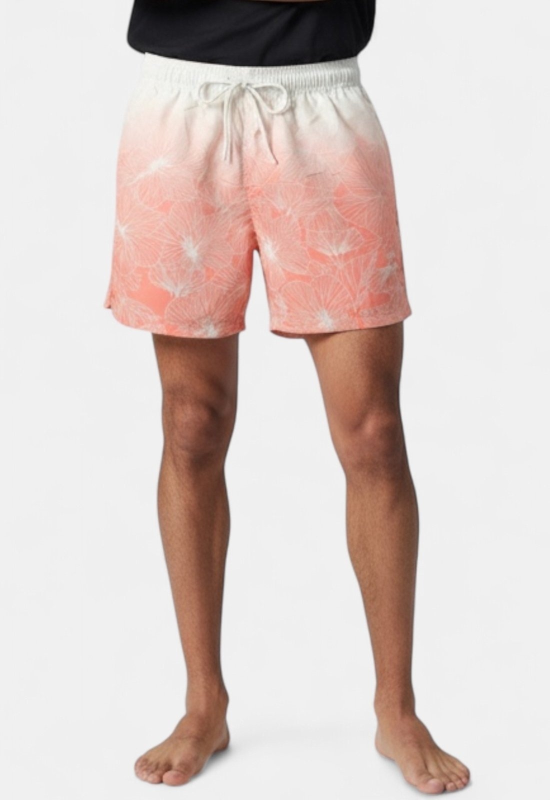 Imagem principal Shorts Areia Branca Yacht Resort Hibisco Salmão Areia Branca rosa