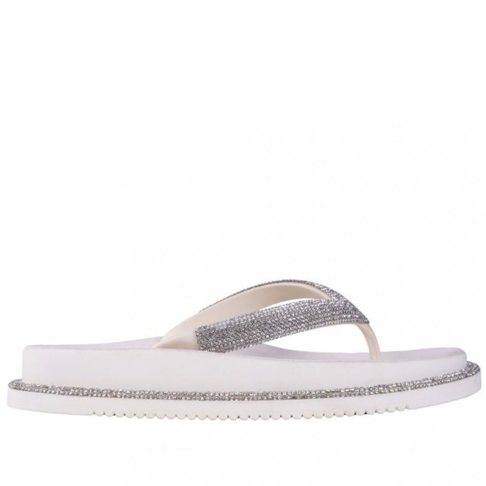 Imagem principal Chinelo Zariff Feminino Strass Amm02 Zariff Off-white Zariff off-white white