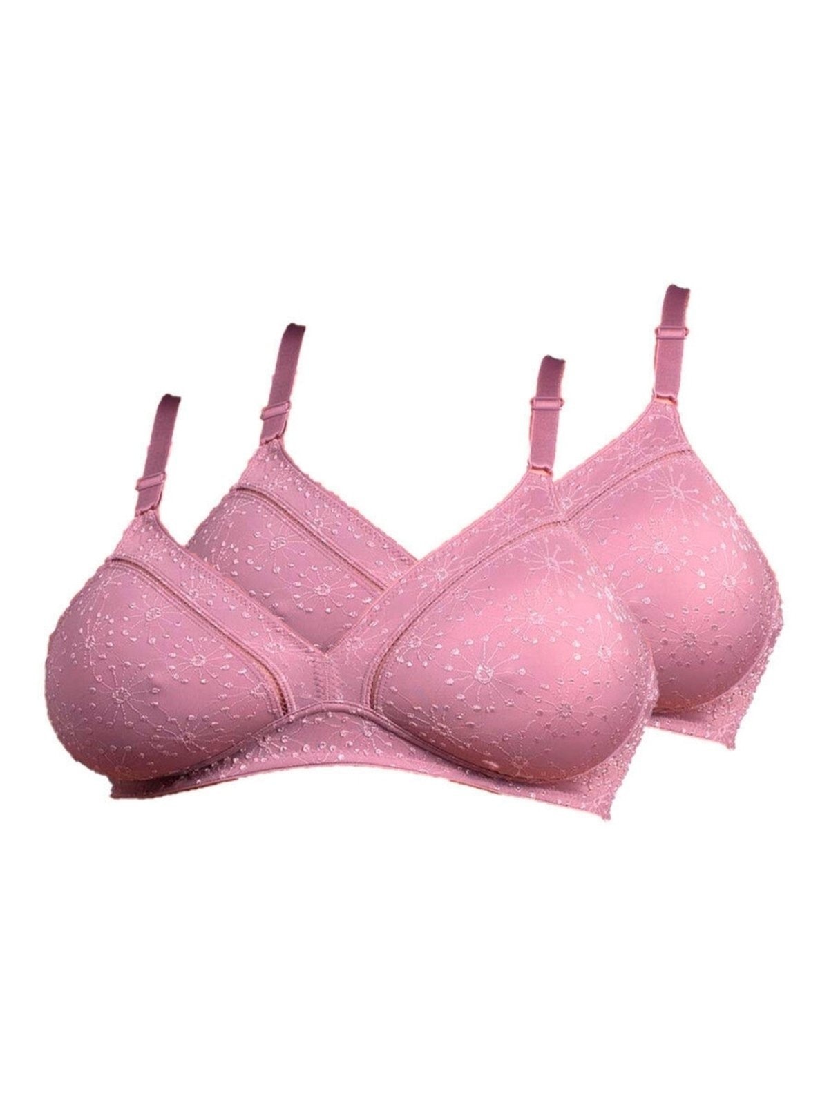 Imagem principal Kit com 2 Sutiãs sem Aro e sem Bojo Duloren 111743 Taça B Duloren roxo