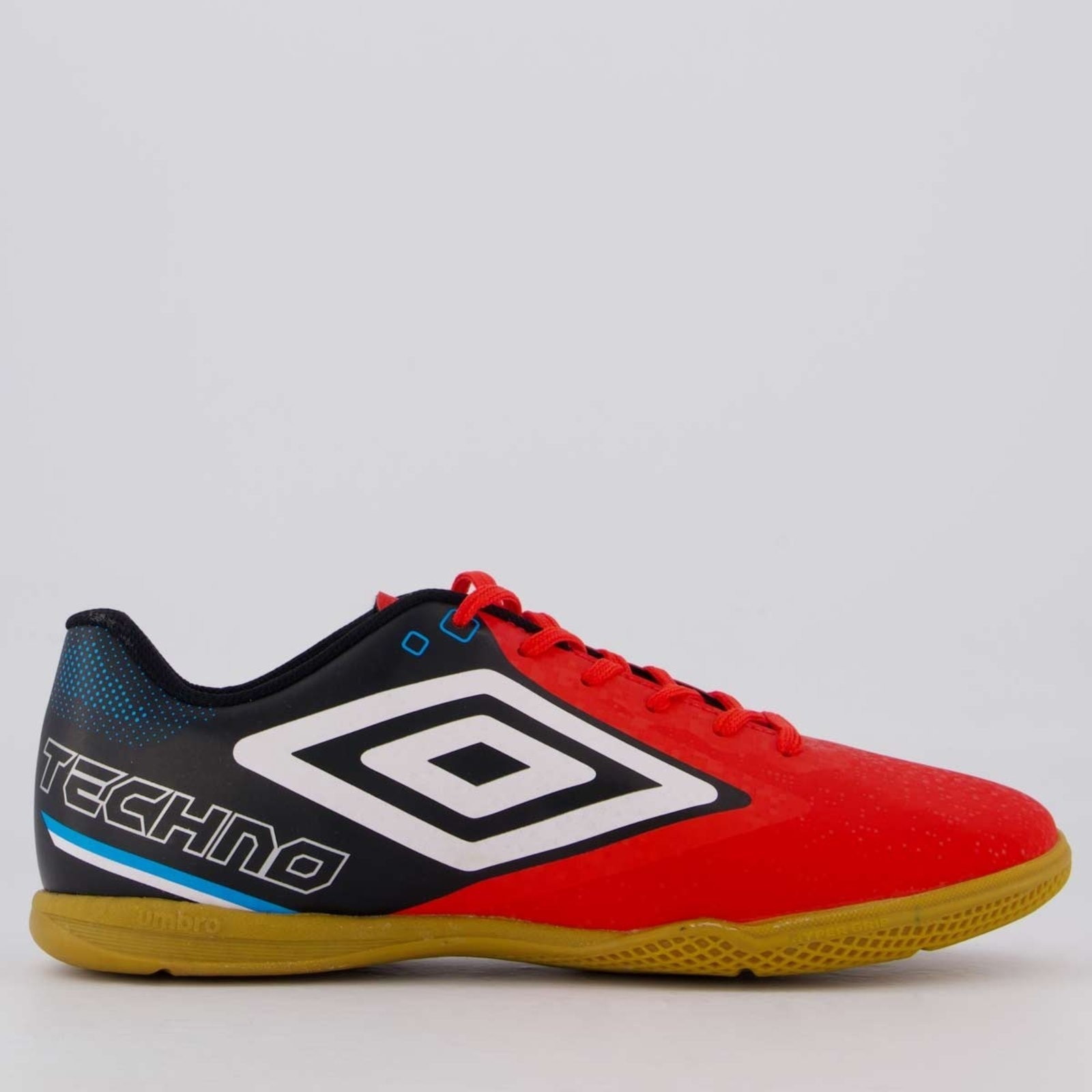 Imagem principal Chuteira Umbro Techno II Futsal Vermelha e Preta Umbro vermelho