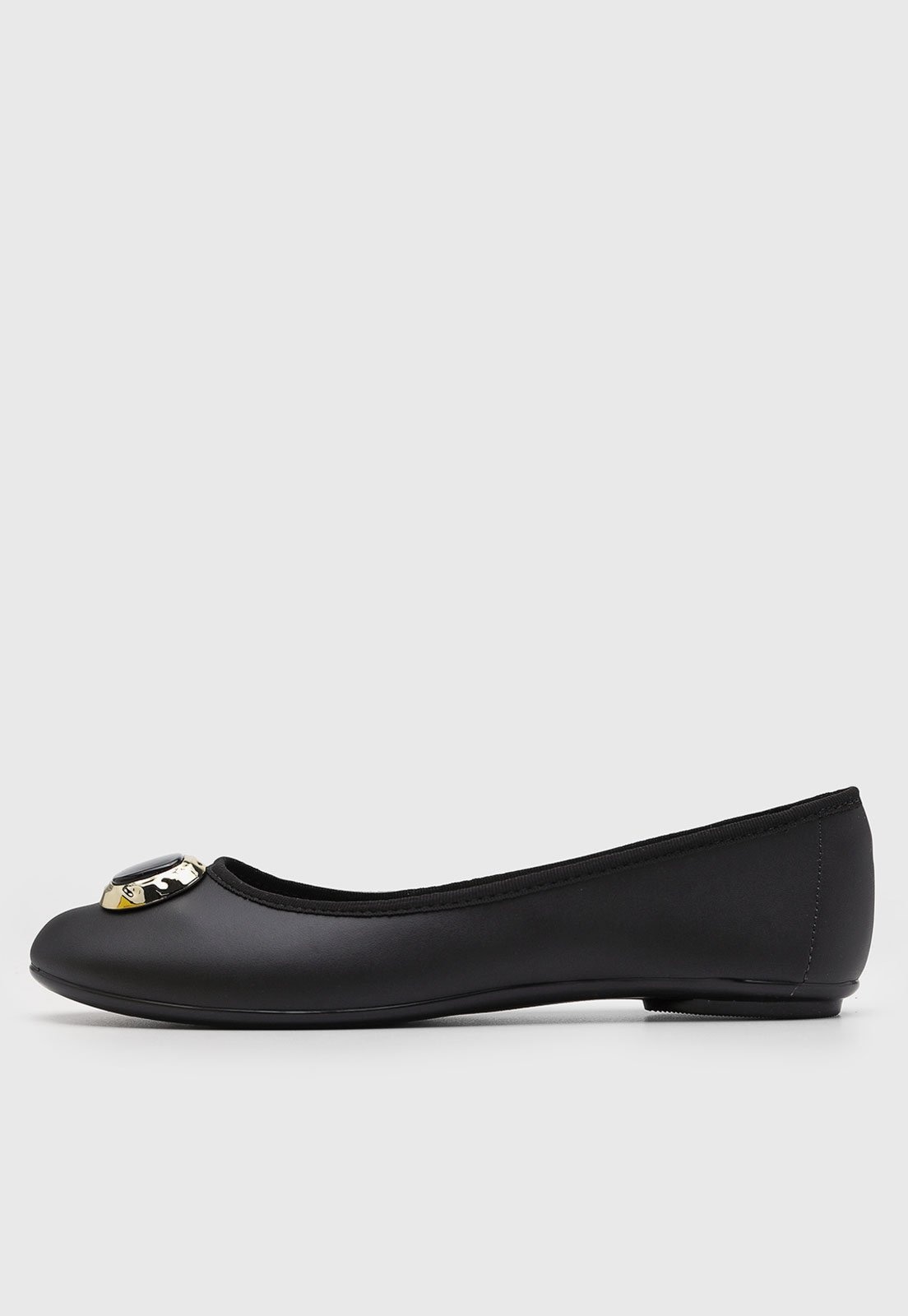 Imagem principal Sapatilha Feminina Moleca Bico Redondo Preta MOLECA preto