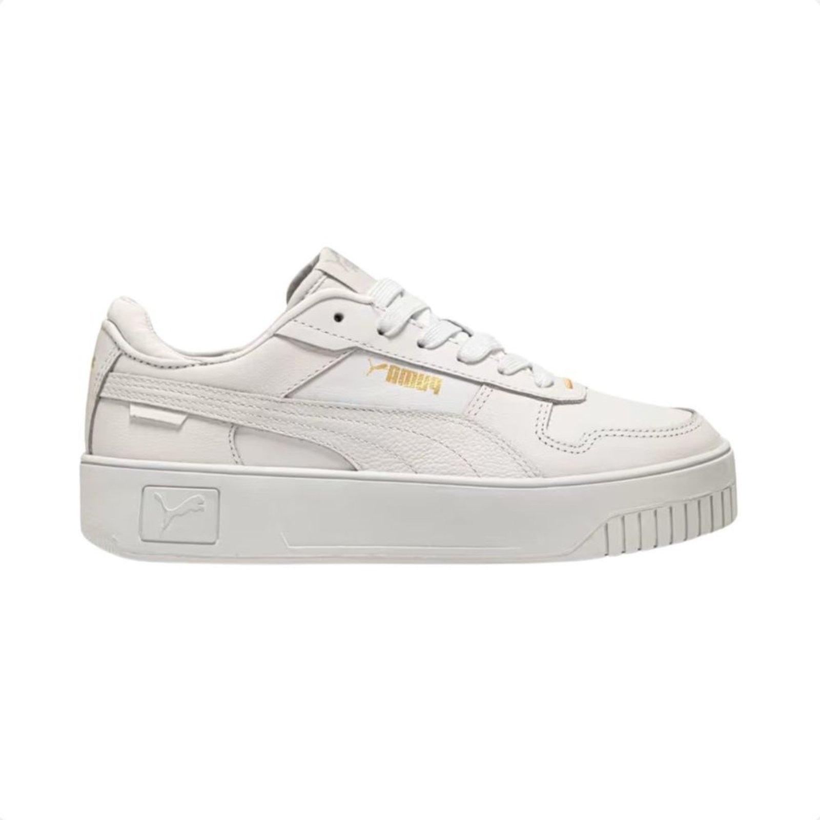Imagem principal Tênis Casual Feminino Puma Carina Street Bdp Branco Puma cinza