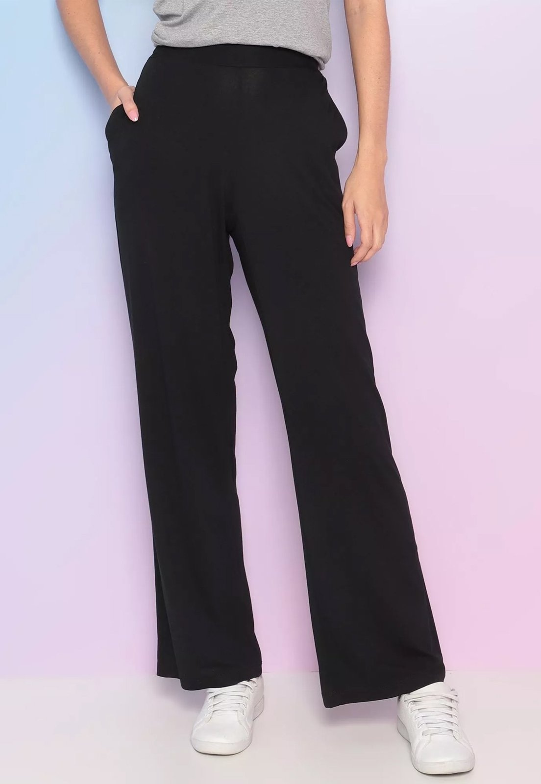 Imagem principal Calça Maria Paes Pantalona Longa Maria Paes preto