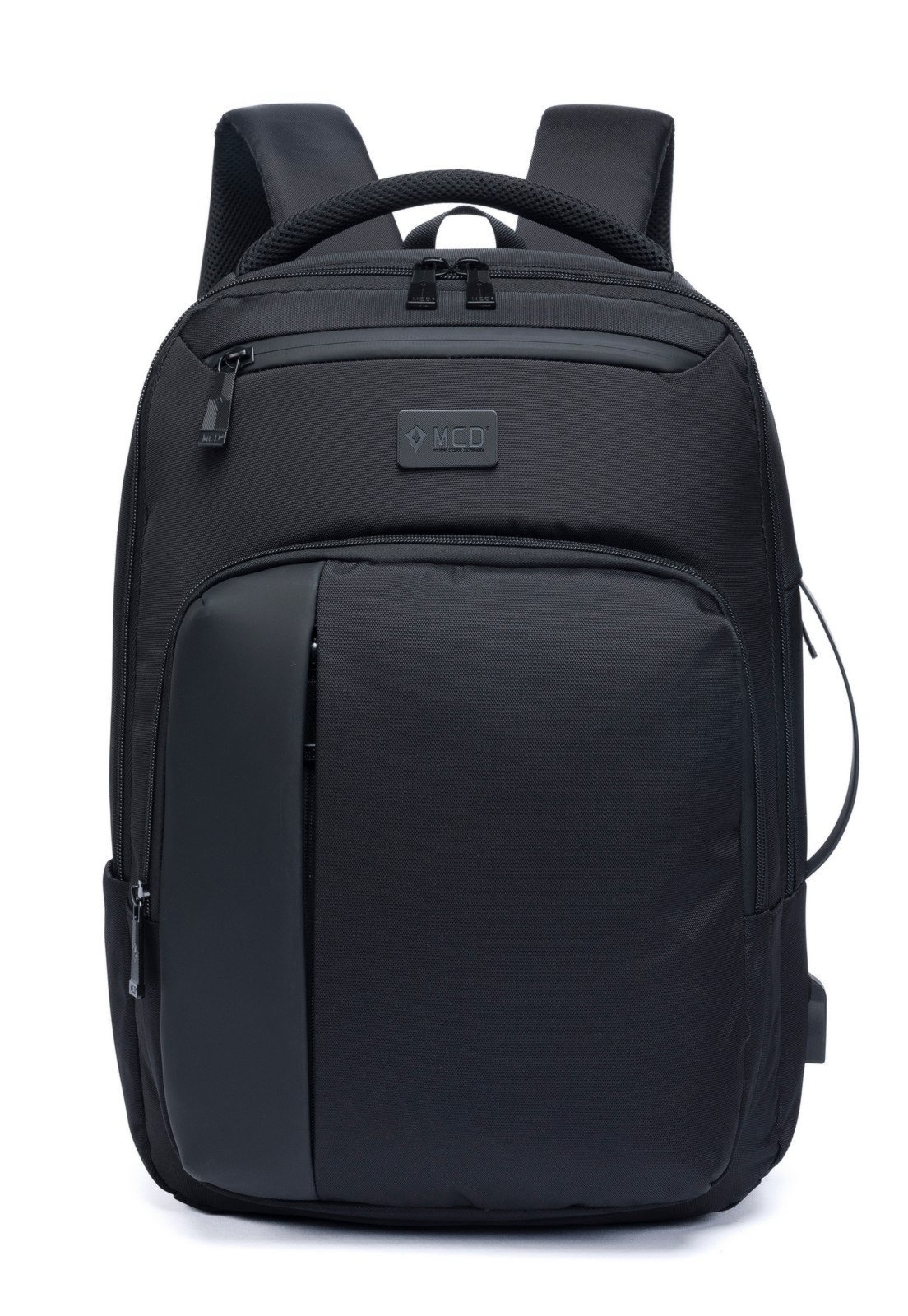 Imagem principal Mochila Executiva Bolsa Masculina MCD Notebook Espaçosa Resistente MCD preto