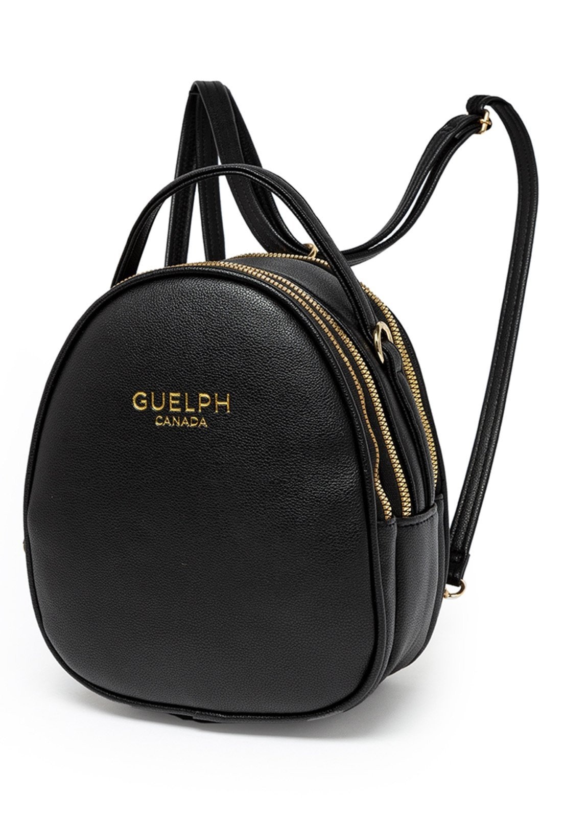 Imagem principal Mochila Bolsa Feminina Bag Transversal Uso Diário Casual Impermeável Reforçada GUELPH preto