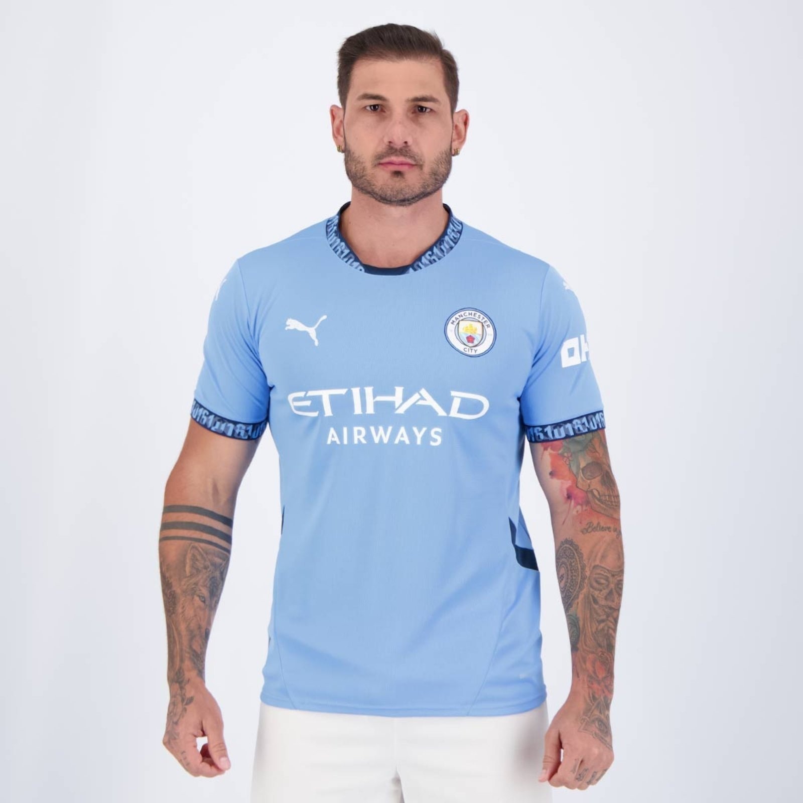 Imagem principal Camisa Puma Manchester City Home 2025 Puma azul