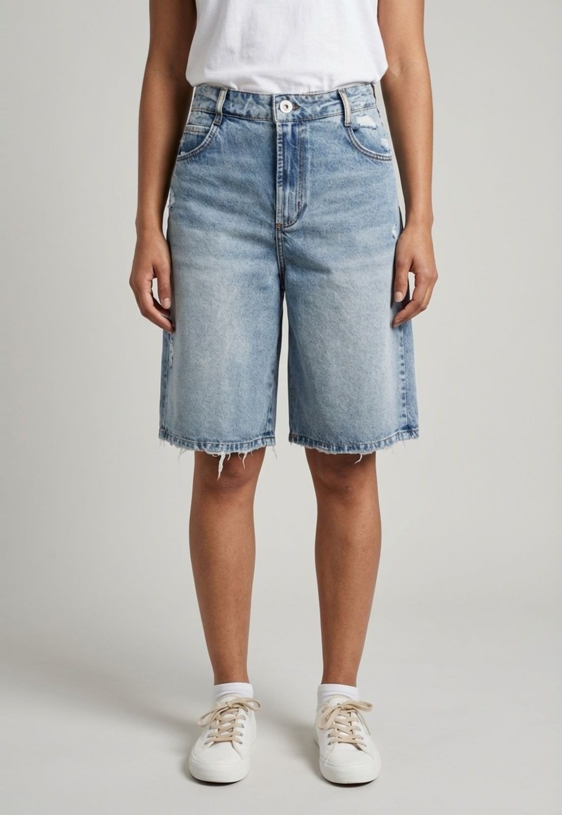 Imagem principal Bermuda Feminina Colcci Jeans Reta Claro Colcci azul