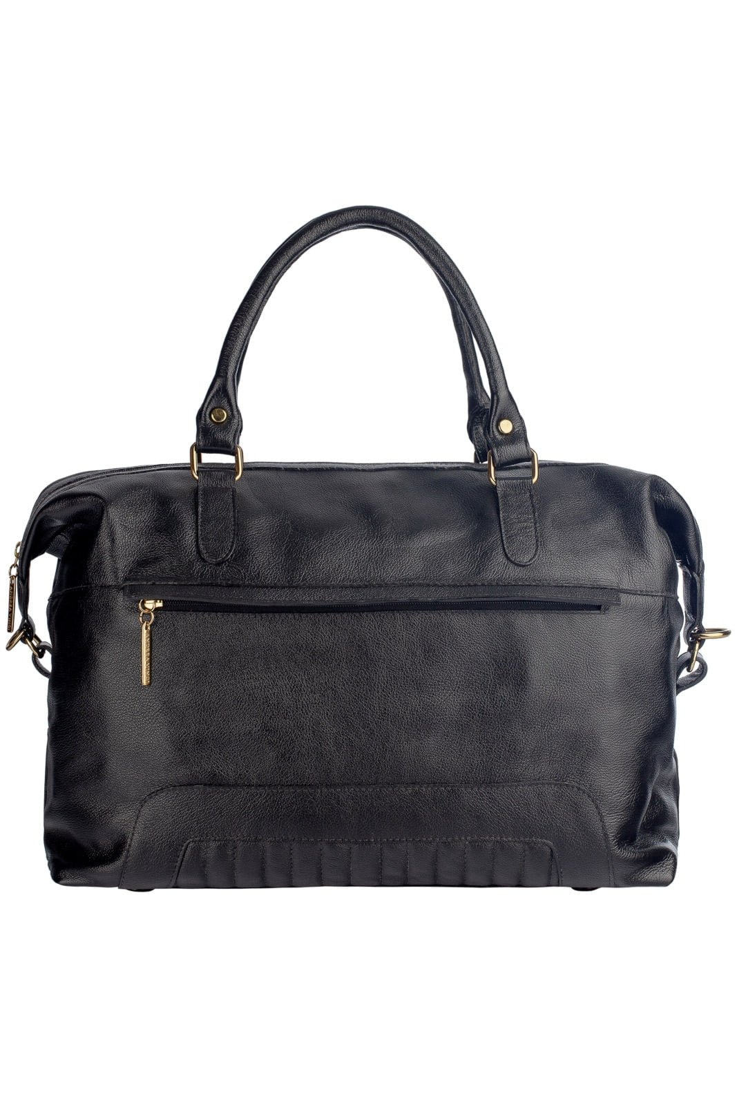 Imagem principal Mala de bordo feminina em couro liso Firenze Andrea Vinci preto