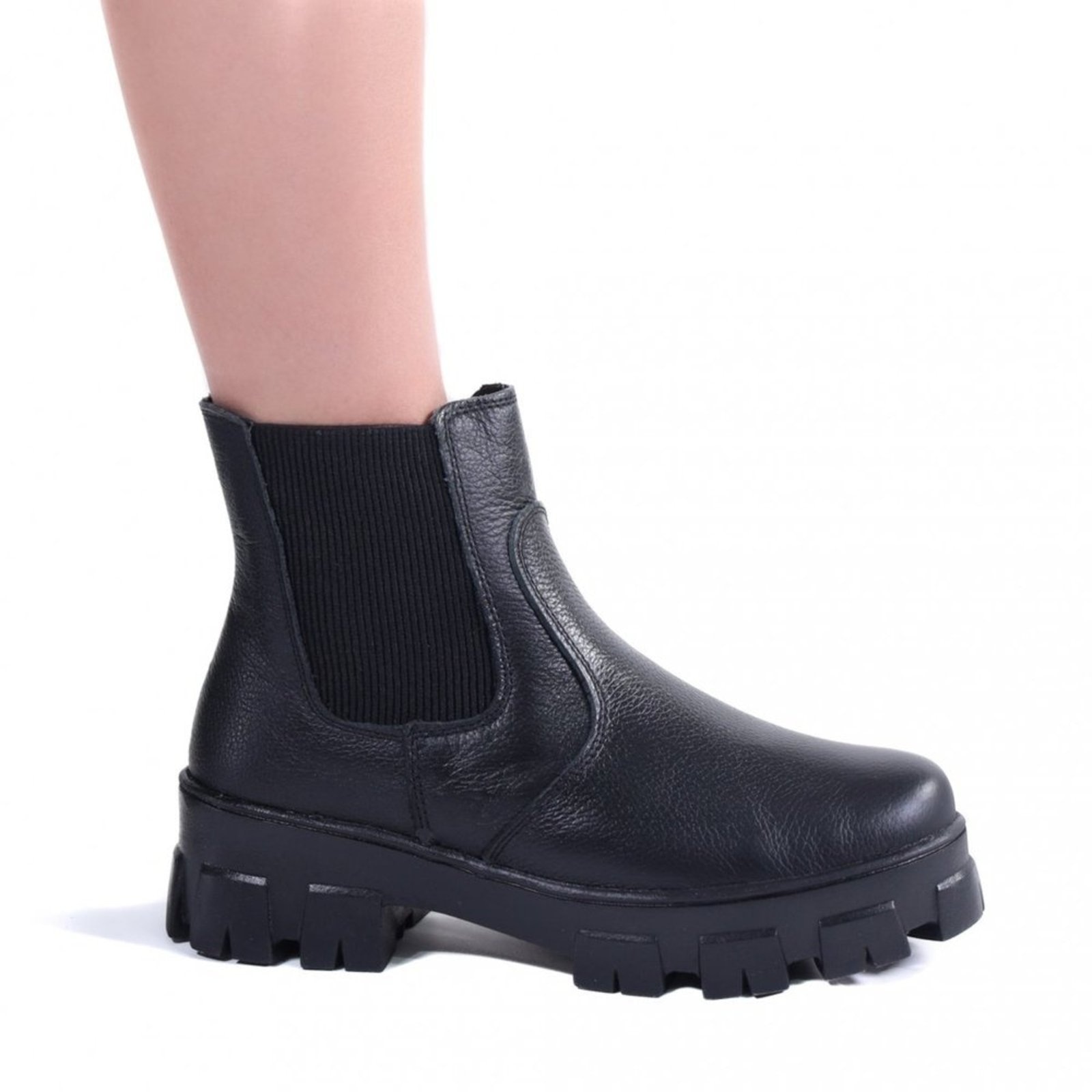 Imagem principal Coturno Feminino Zariff Chelsea 25202025 Zariff Zariff preto