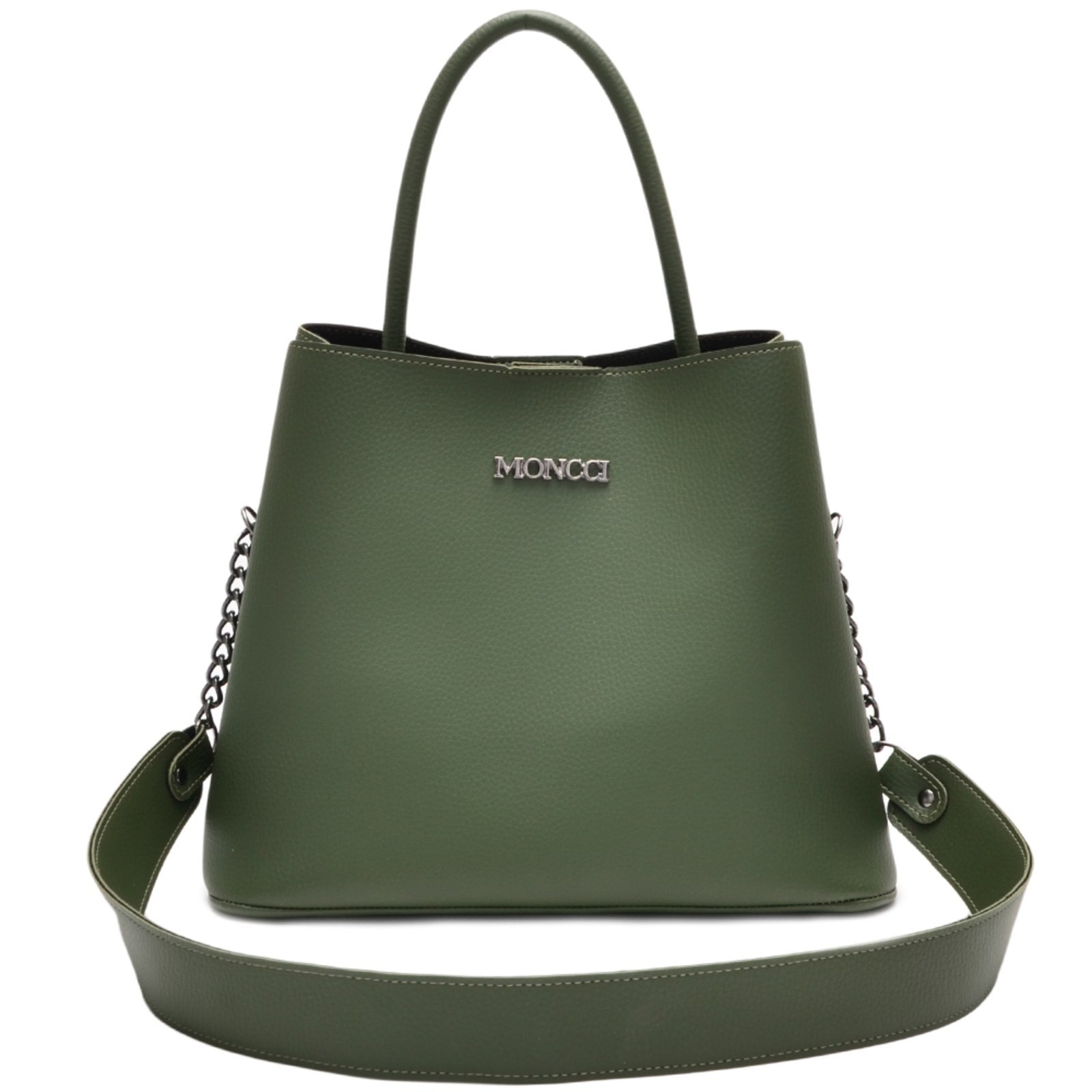 Imagem principal Bolsa Feminina Moncci Saco Tiracolo Madri Militar MONCCI azul/azul marinho/verde/verde militar verde
