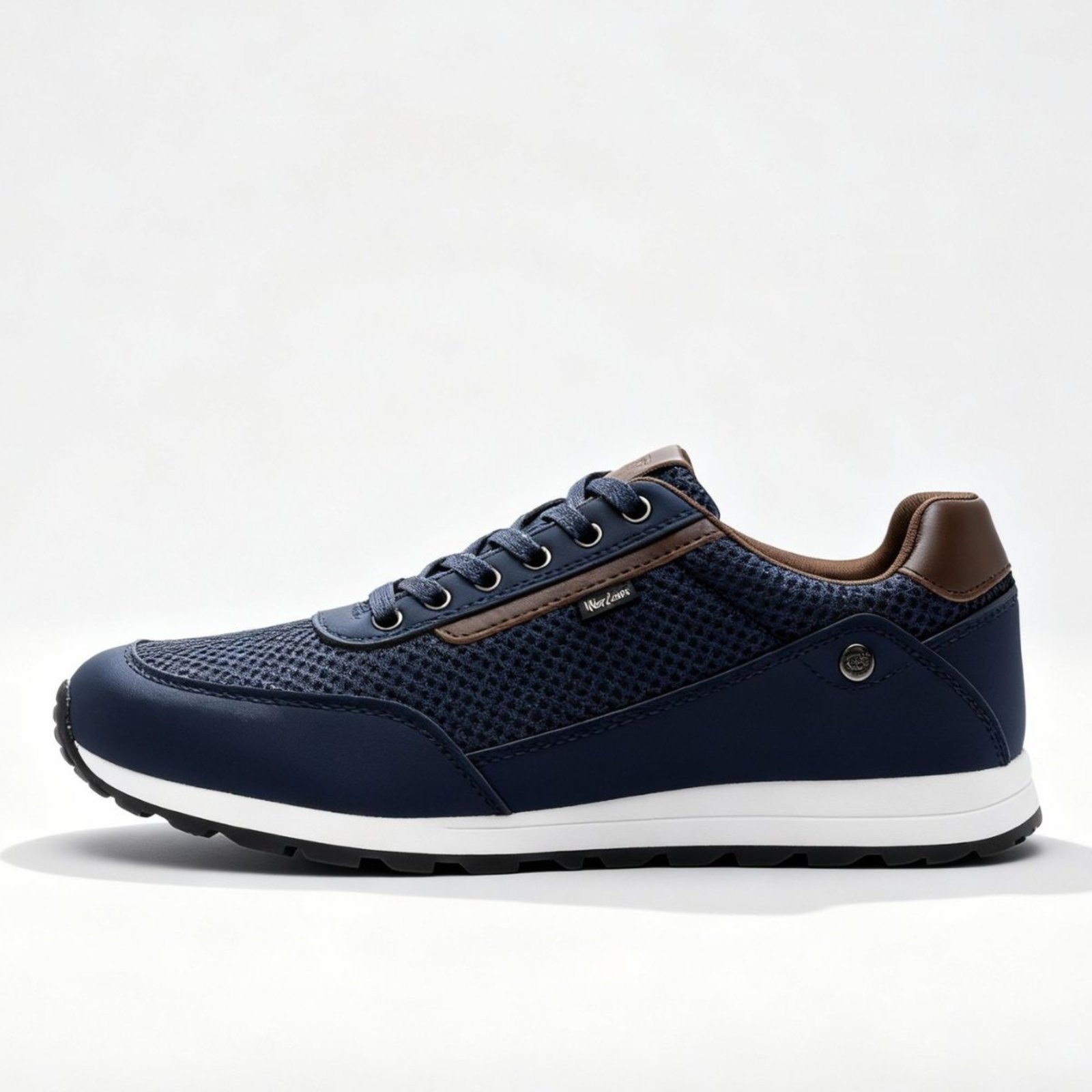 Imagem principal Tênis Masculino Sapatênis Sneaker Casual Sapatofran Jogging Versátil Marinho Sapatofran azul marinho