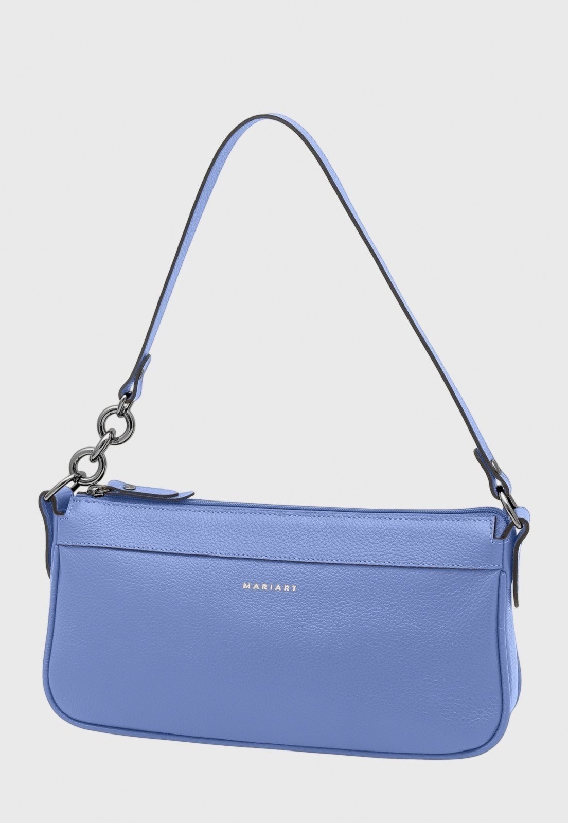 Imagem principal Bolsa Shoulder Couro Mariart Parintins Ciano Mariart azul