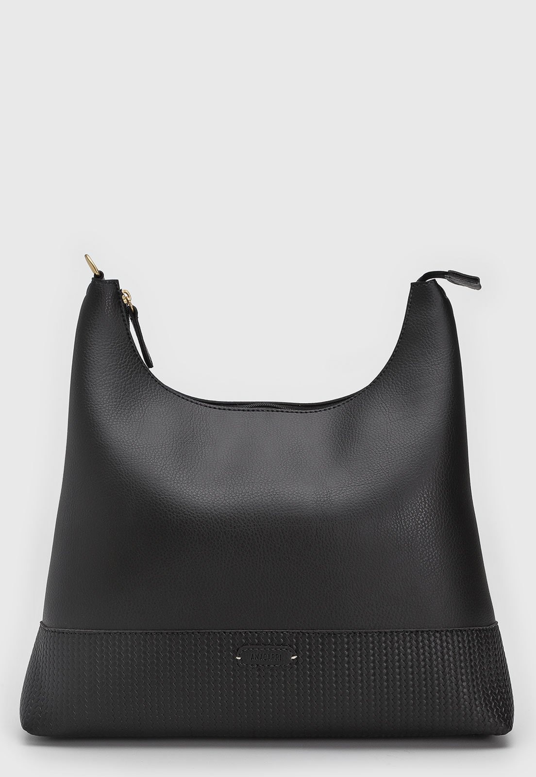 Imagem principal Bolsa Feminina Anacapri Grande Texturizada Preta Anacapri preto
