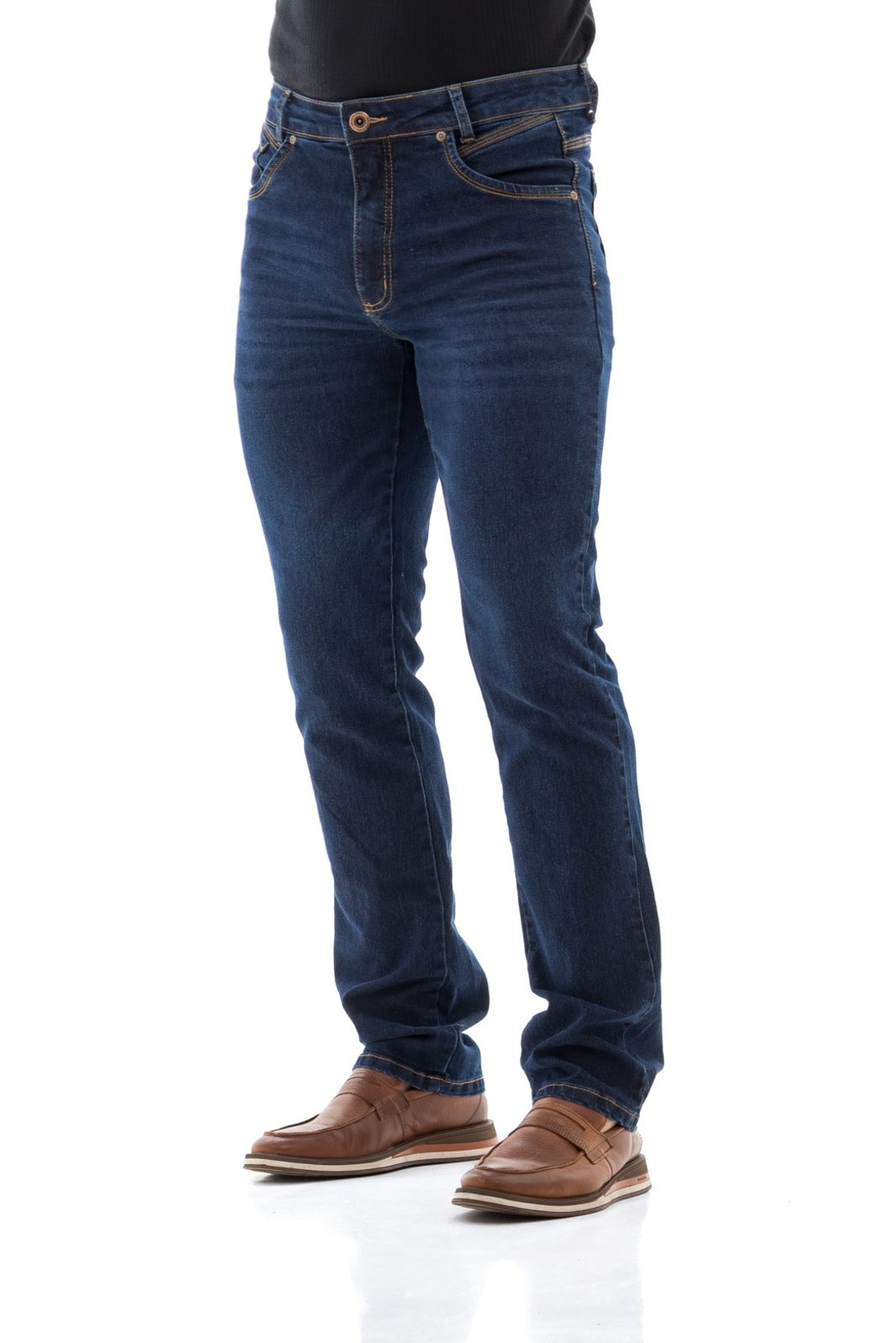 Imagem principal Calça Masculina Arauto Confort Frades ARAUTO JEANS azul/azul marinho/jeans