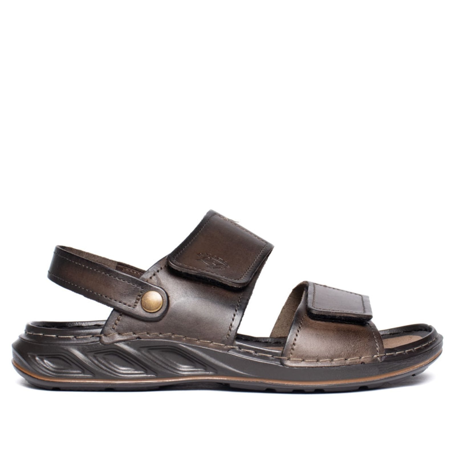 Imagem principal Infantil - Sandália Masculina Pegada Folie Couro Levitech PEGADA marrom