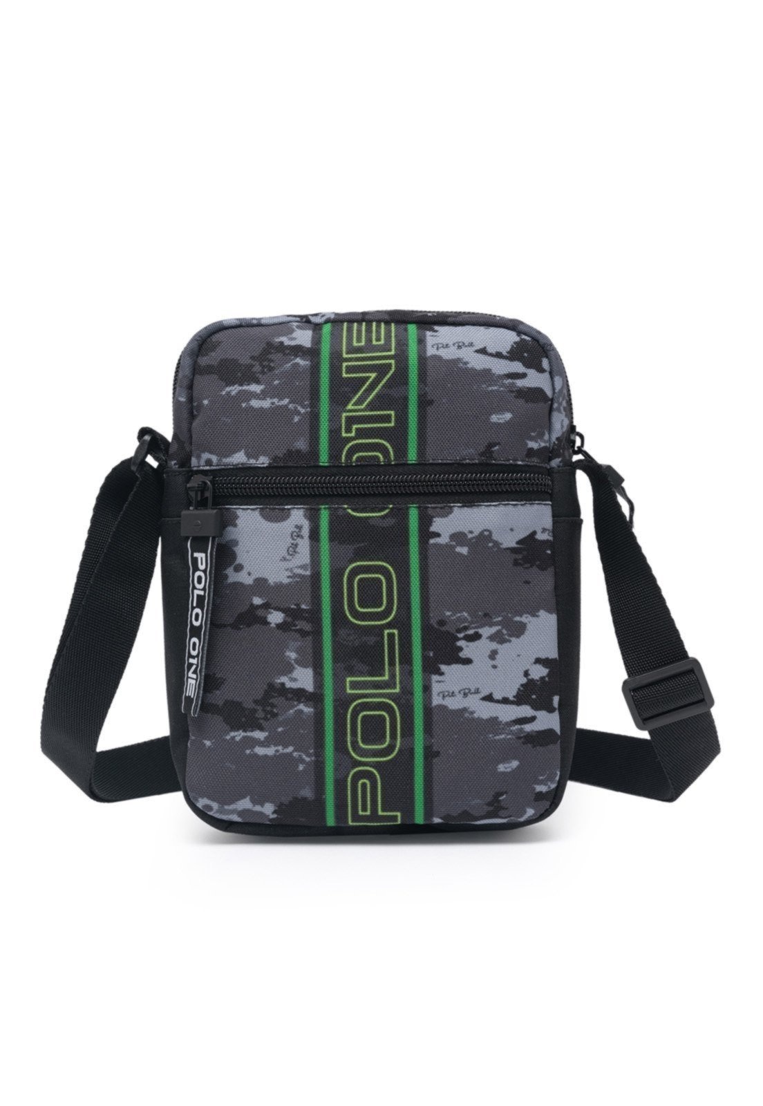 Imagem principal Shoulder Bag Polo One Pochete Transversal Dia a dia Festa Polo One camuflado/cinza