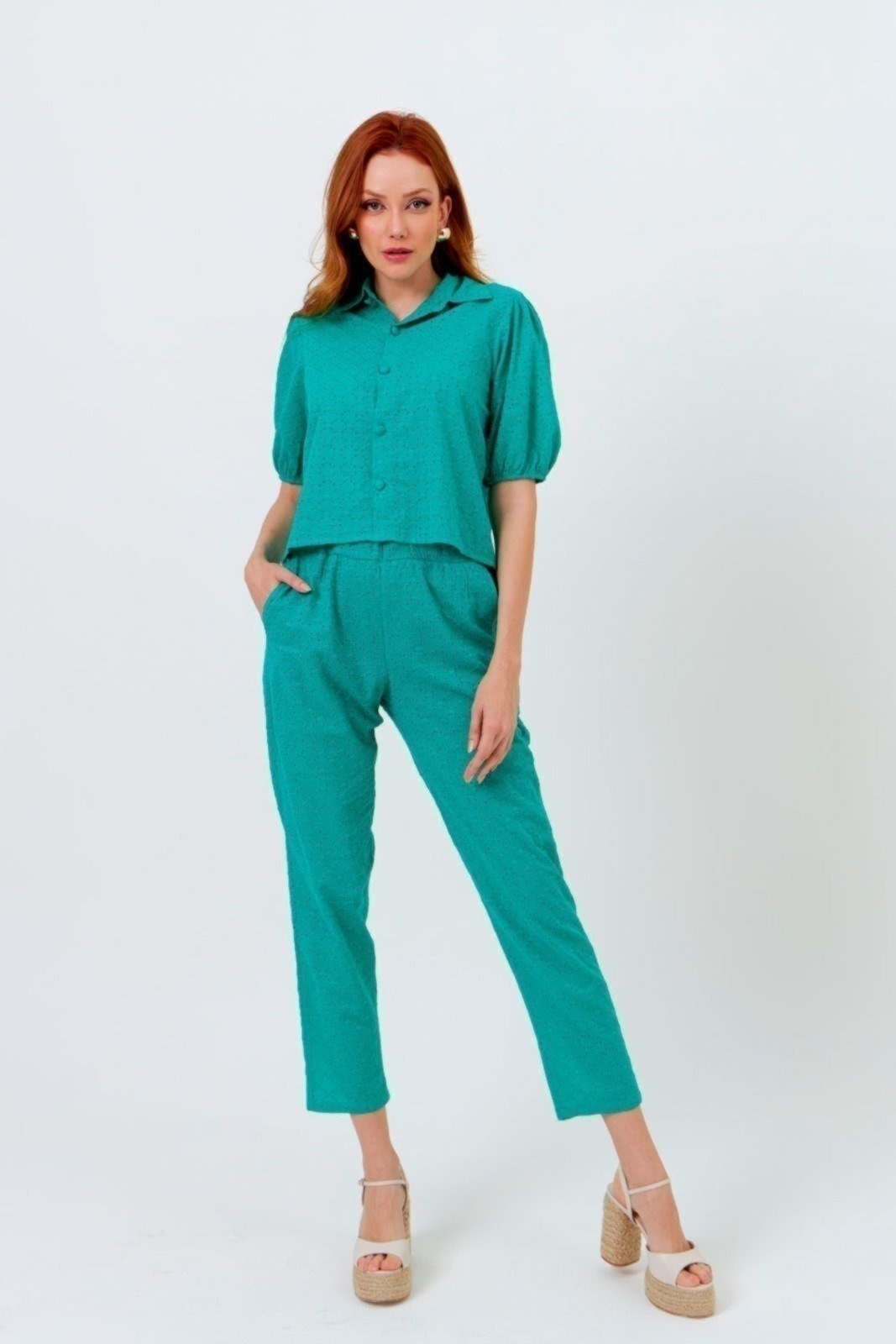 Imagem principal Calça Vanibele Laise Vanibele verde