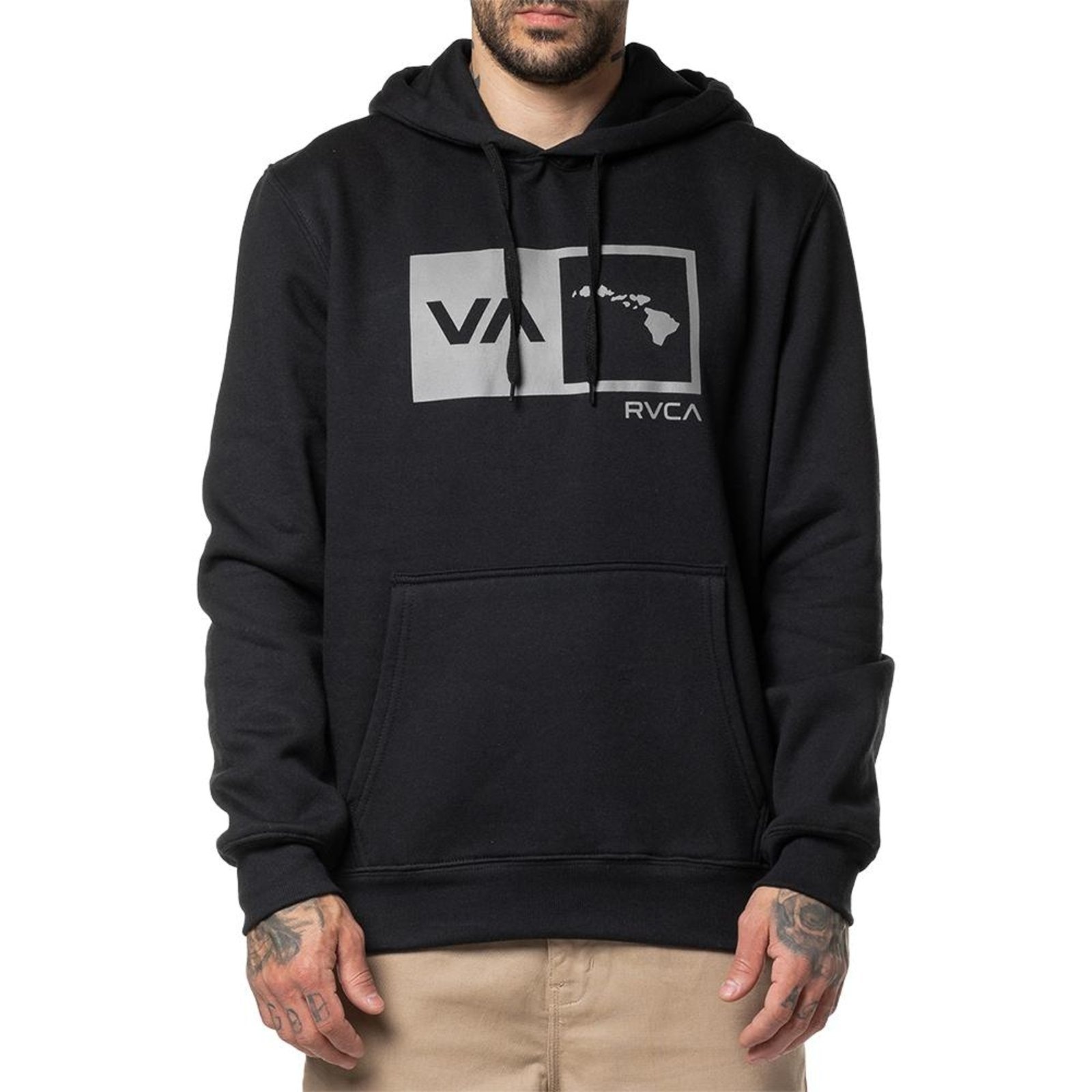 Imagem principal Moletom RVCA Canguru Island Balance Box 280G WT24 RVCA preto