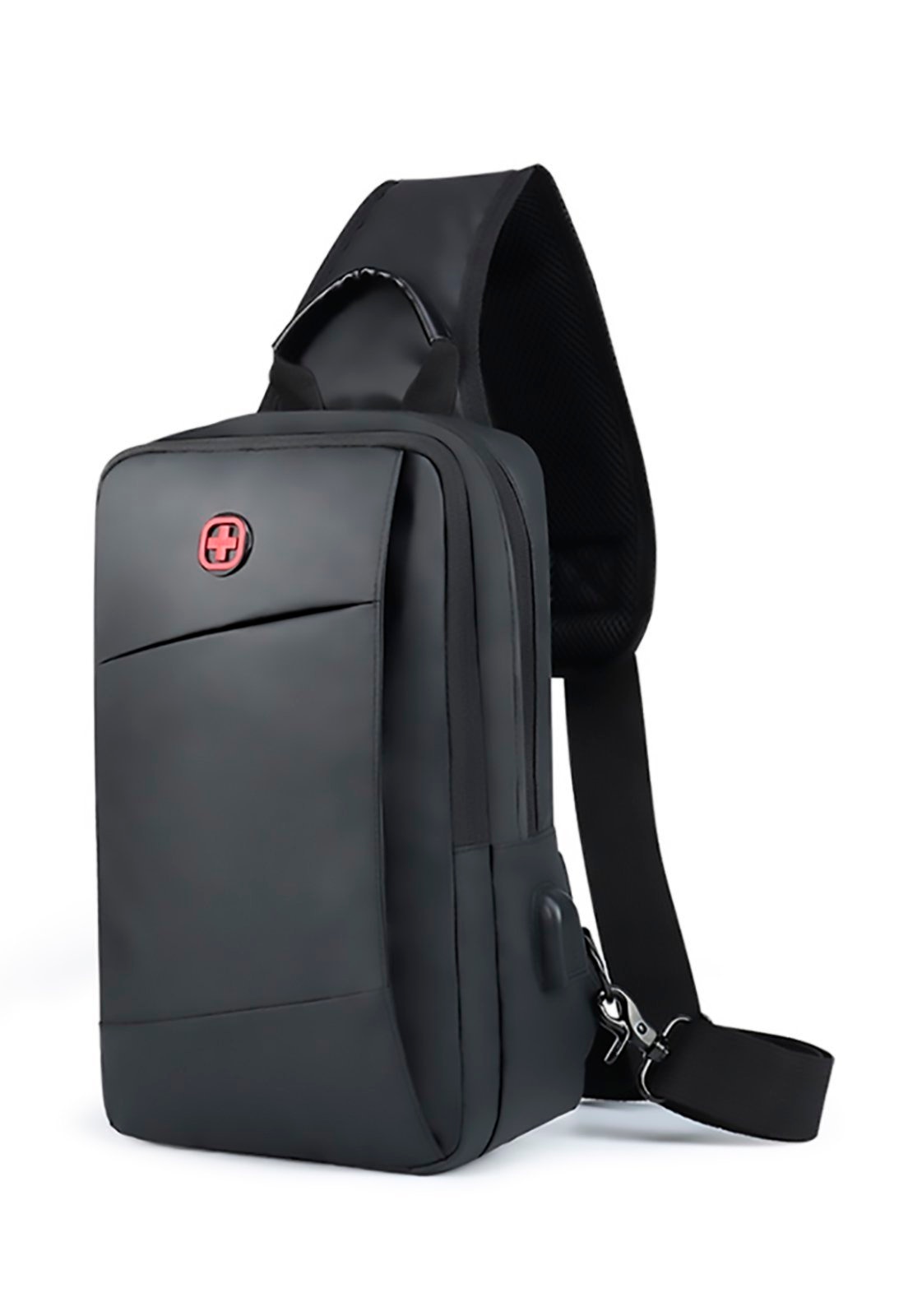 Imagem principal Bolsa Shoulder Bag Executiva Transversal Saída USB Crossgear preto