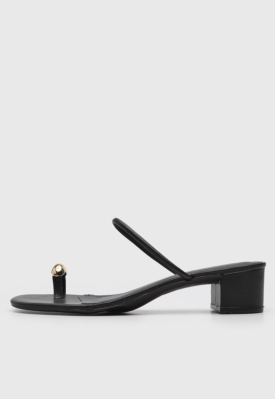 Imagem principal Sandália Feminina Santa Lolla Salto Bloco Preta Santa Lolla preto