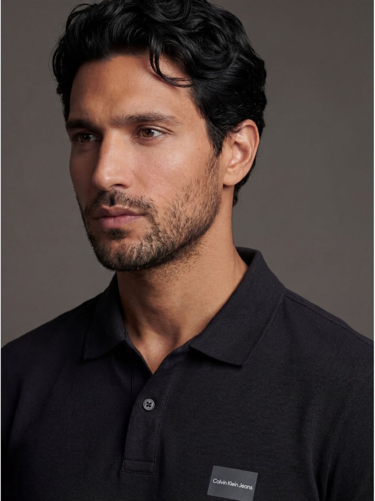 Imagem principal Polo Logo Ckj Retangulo Calvin Klein Jeans preto