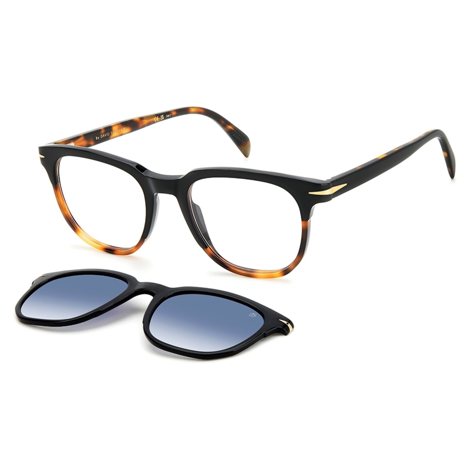 Imagem principal Armação de Óculos Clip On David Beckham DB 7120/Cs WR7 David Beckham preto