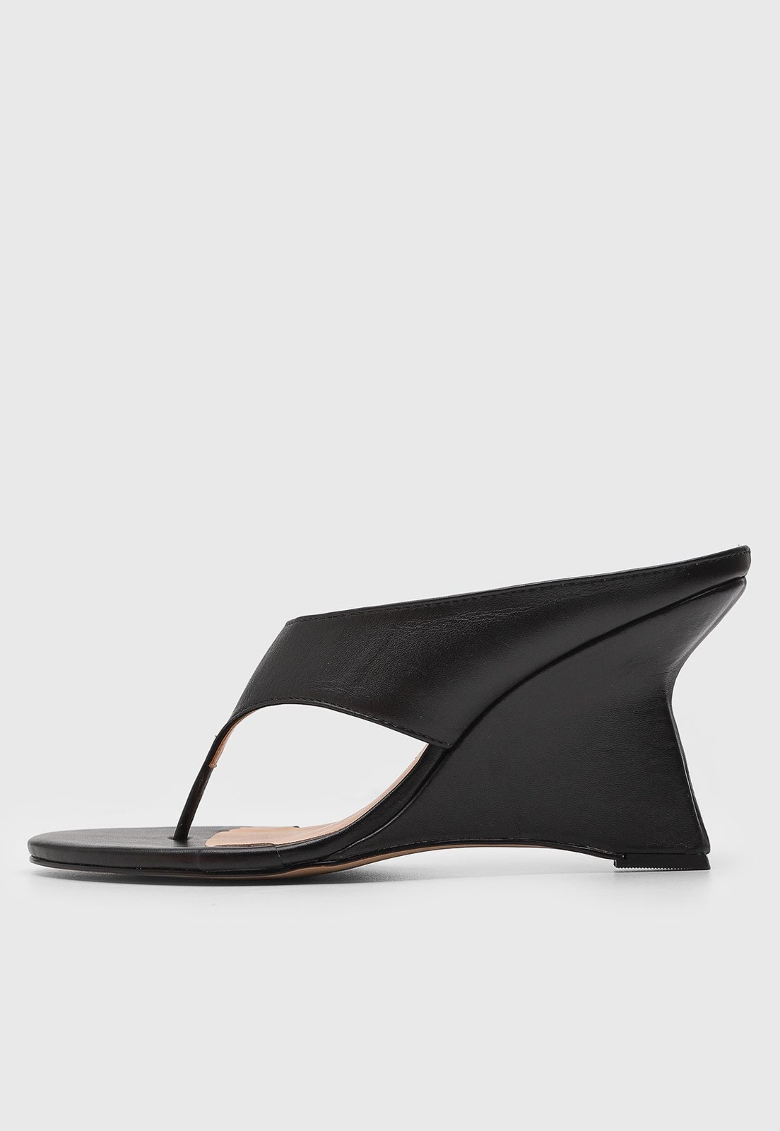 Imagem principal Sandália Feminina Luiza Barcelos Salto Médio Preta Luiza Barcelos preto