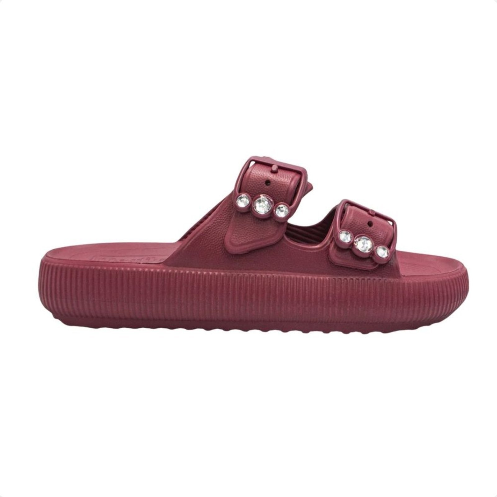 Imagem principal Chinelo Feminino Slide Poofy Usaflex Usaflex vermelho