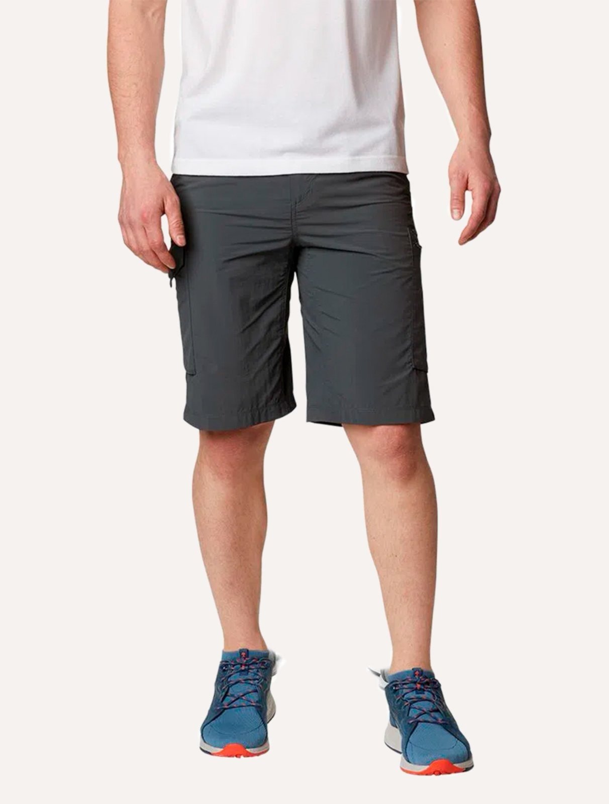 Imagem principal Bermuda Columbia Masculina Cargo Silver Ridge Cinza Escuro Columbia cinza silver