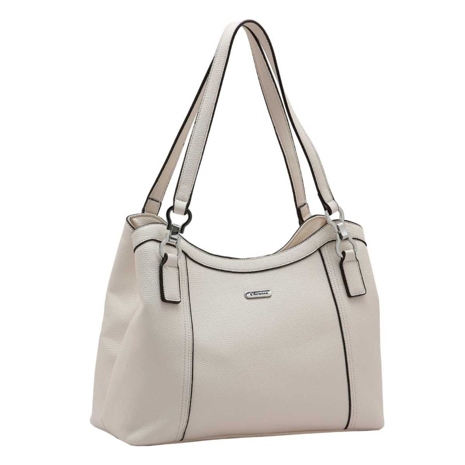Imagem principal Bolsa Feminina Chenson Textura Delicada 3485328 OFF WHITE Chenson off-white white
