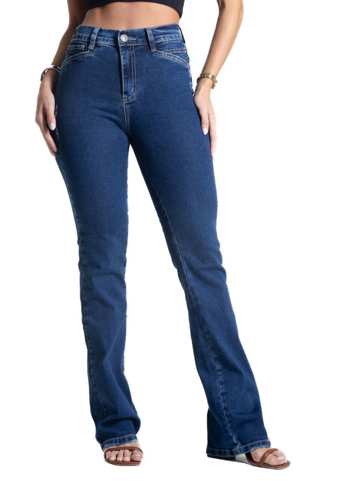 Imagem principal Calça Jeans Sawary Boot Cut - 281260 Sawary azul