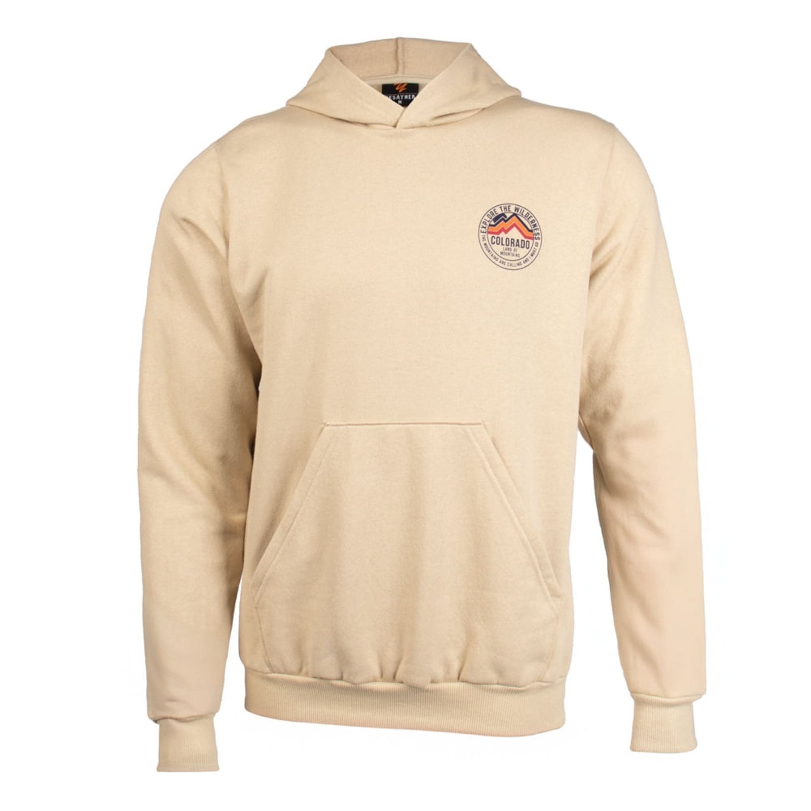 Imagem principal Moletom Masculino Desayner Capuz Estampa Colorado Desayner bege
