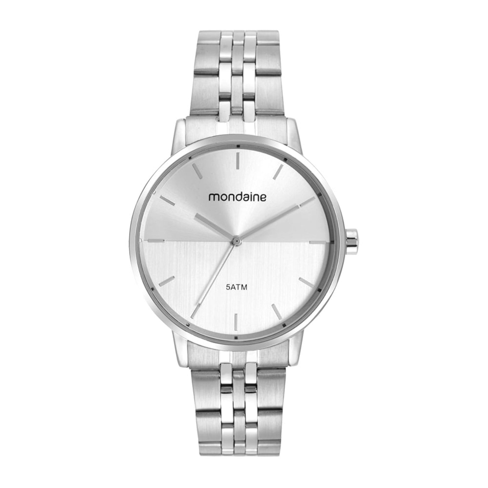 Imagem principal Relógio Feminino Mostrador Dupla textura Mondaine prata