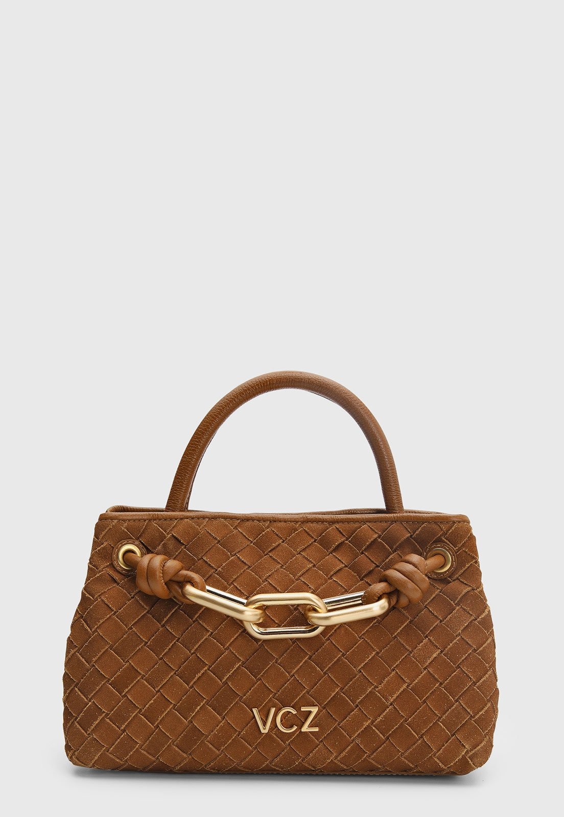 Imagem principal Bolsa Feminina Vicenza Grande Tramado Vicenza marrom