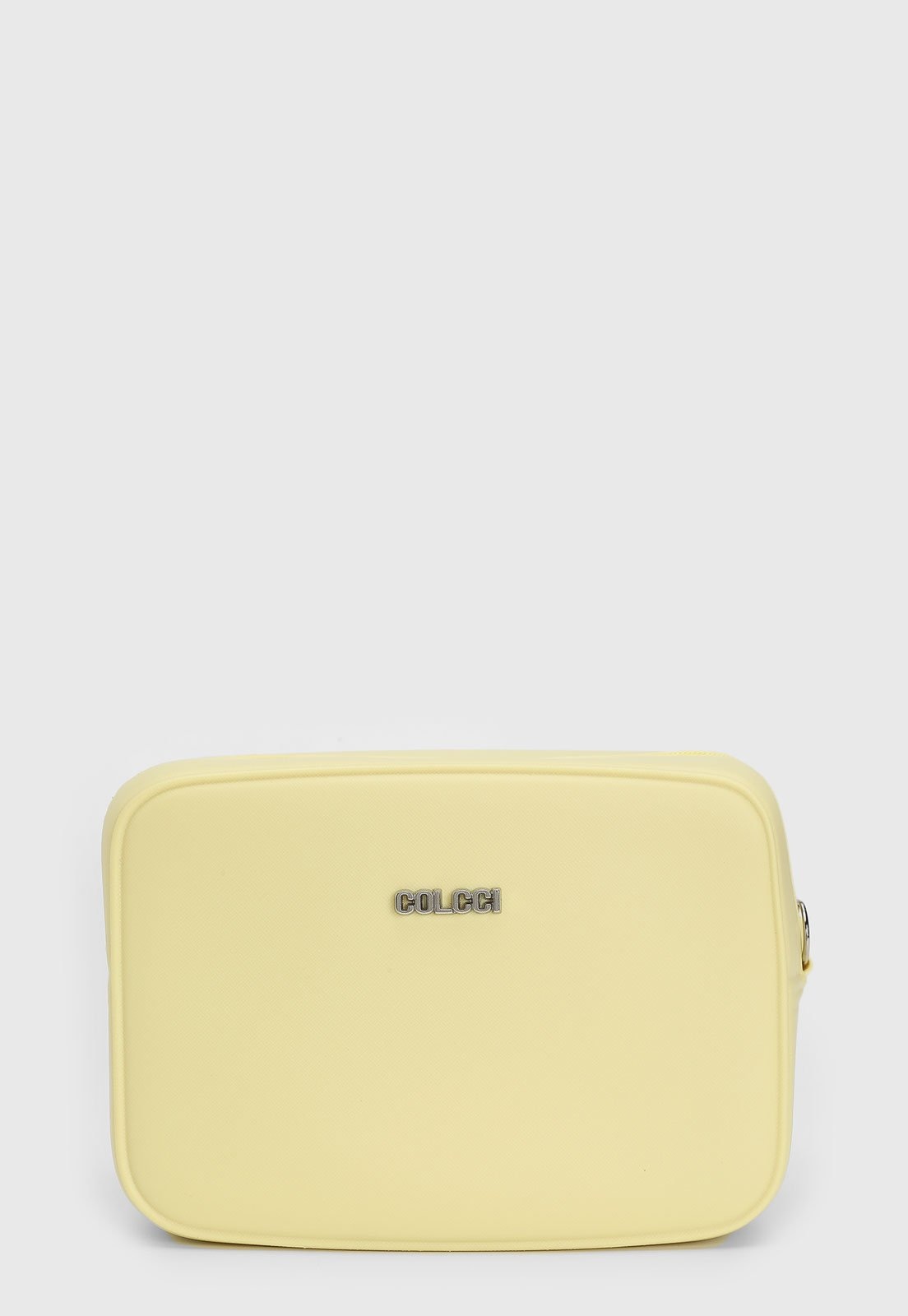 Imagem principal Bolsa Feminina Colcci Média Logo Metalizado Amarela Colcci amarelo