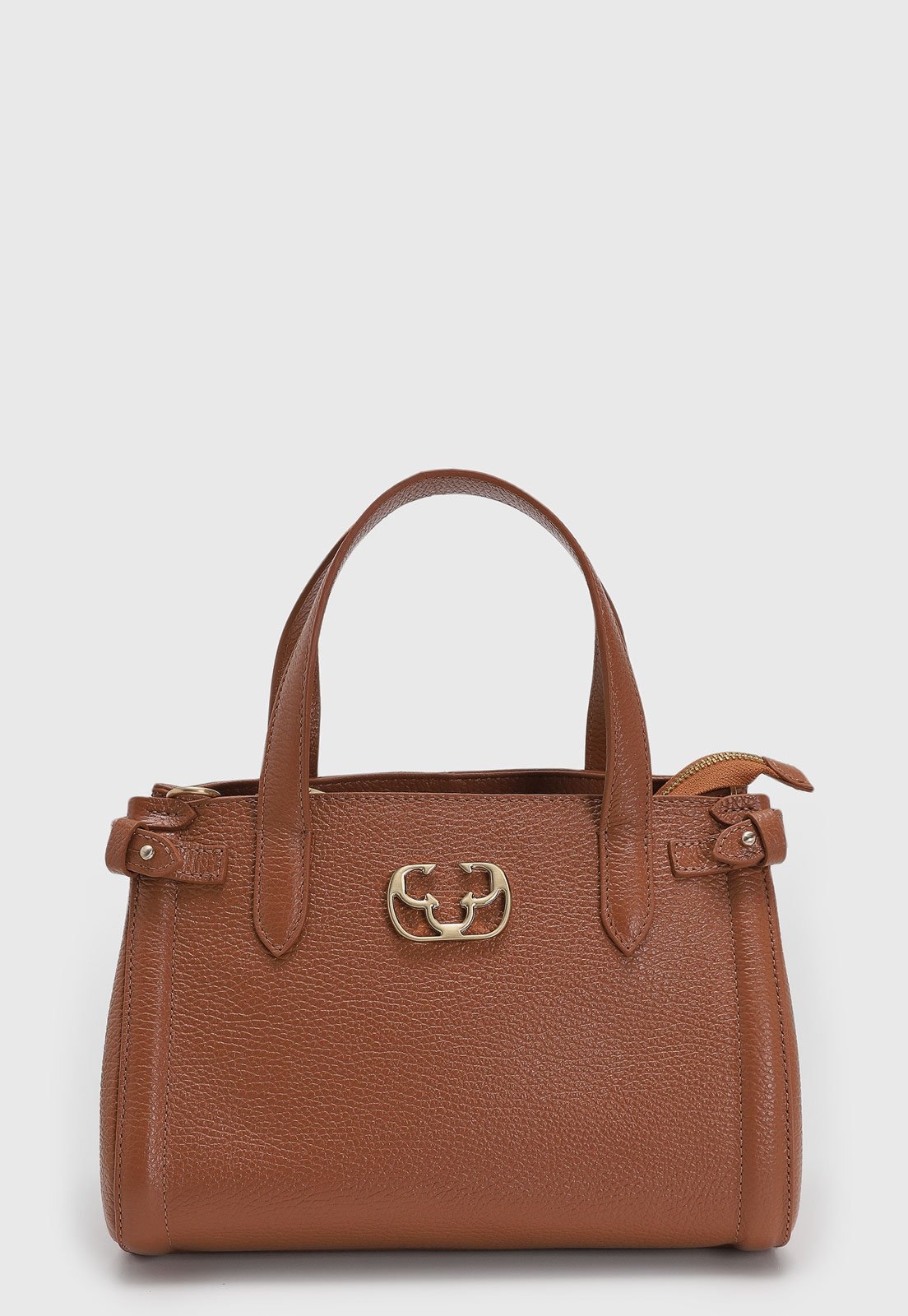 Imagem principal Bolsa Feminina Capodarte Média Texturizada Caramelo Capodarte marrom