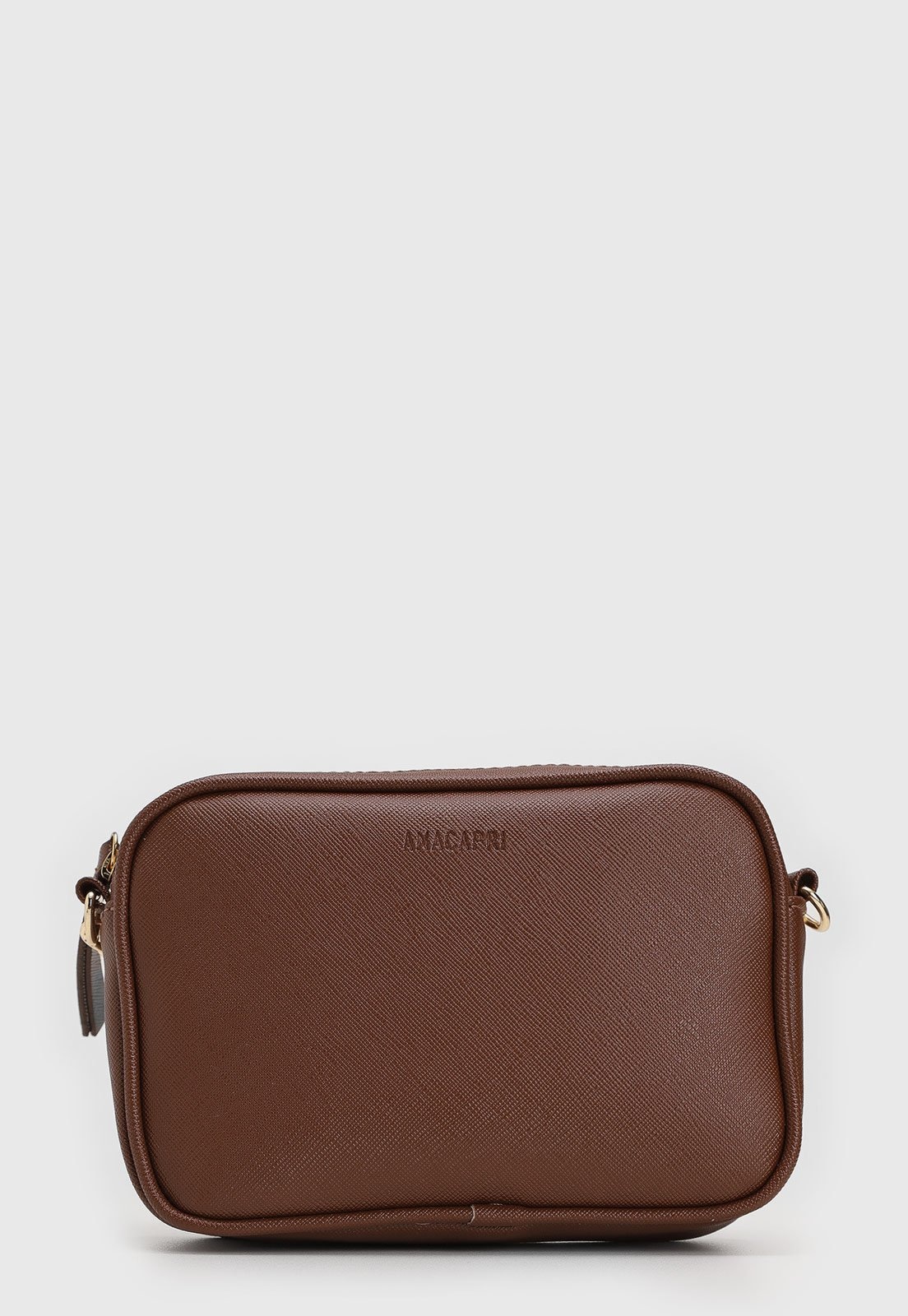 Imagem principal Bolsa Tiracolo Anacapri Detalhe Corrente Anacapri marrom