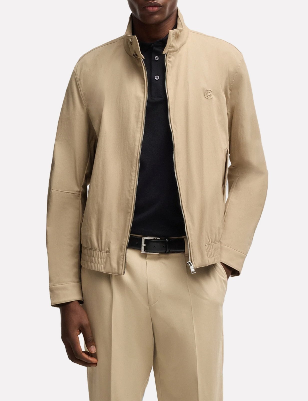 Imagem principal Jaqueta Hugo Boss Masculina Regular H-Coiner2 Cáqui Hugo Boss bege