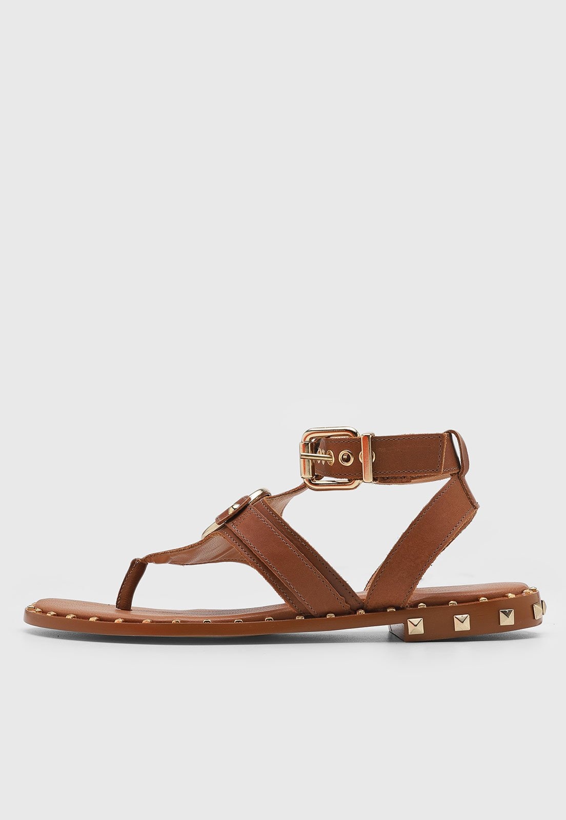 Imagem principal Rasteira Feminina Luiza Barcelos Fechada Fivela Luiza Barcelos marrom