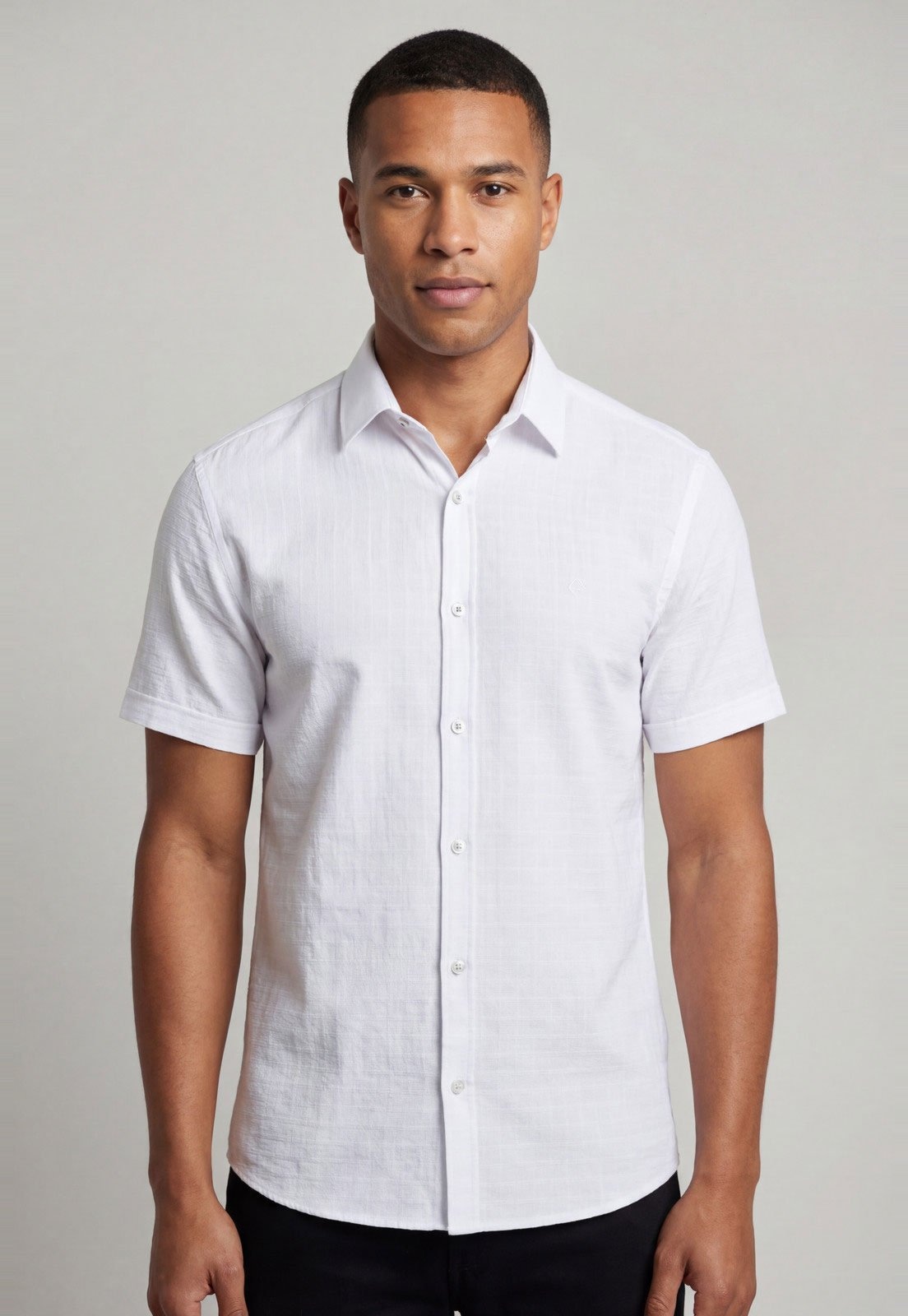 Imagem principal Camisa Masculina Forum Manga Curta Branca Forum branco