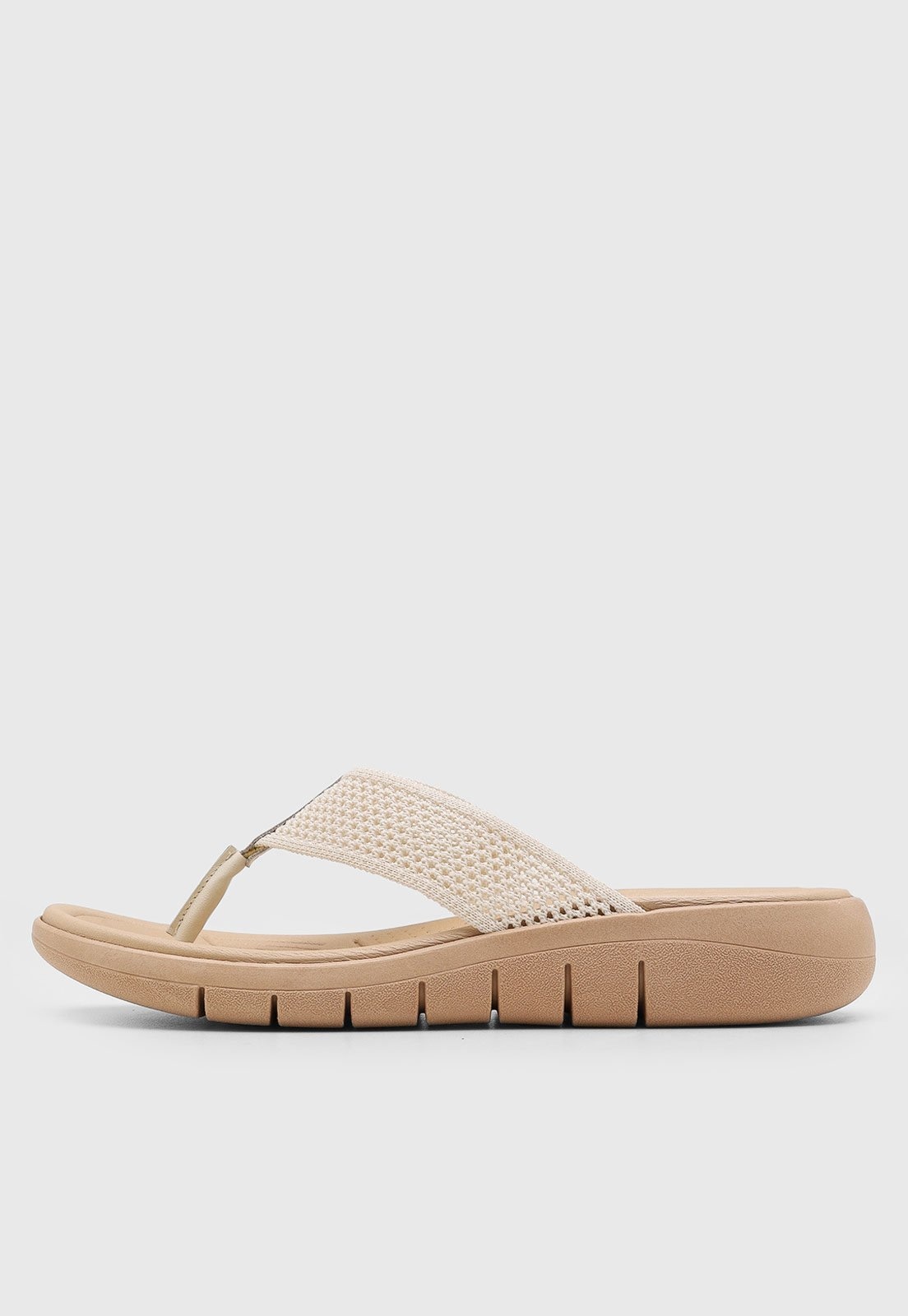 Imagem principal Chinelo Feminino Usaflex Tira Tramado Off White Usaflex off-white white