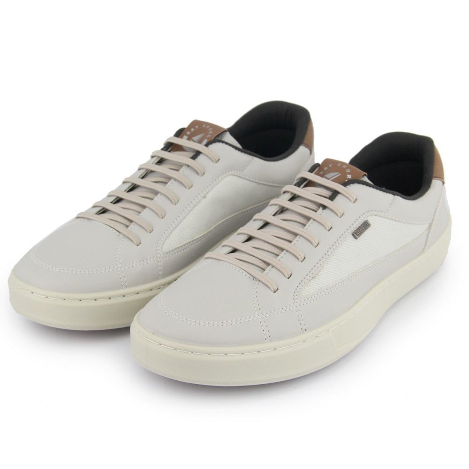 Imagem principal Tênis Sapatenis Masculino A. Andrade Sapato Casual Urbano Sola Reta Macio Gel Tendência Claro Anna Andrade cinza