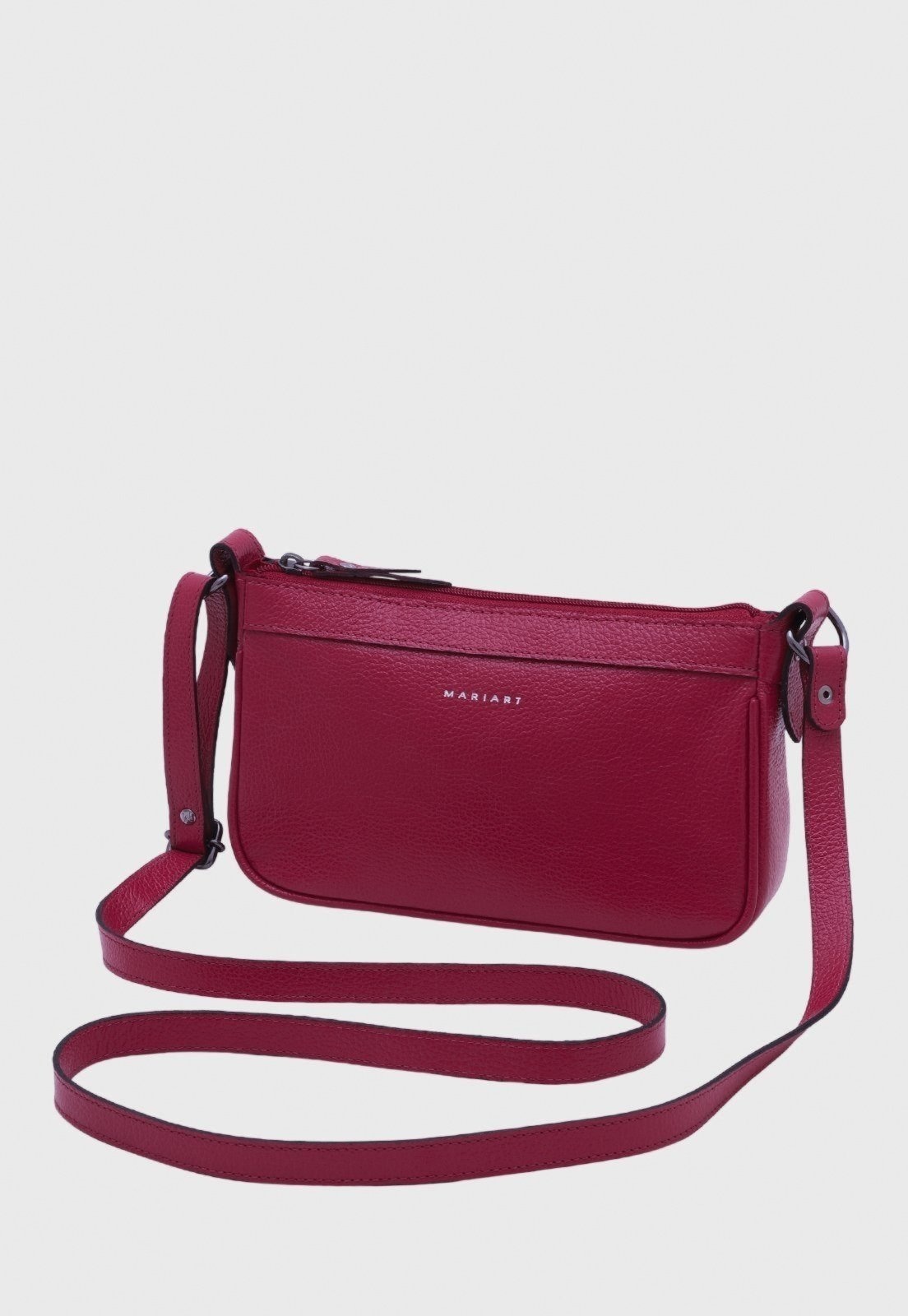 Imagem principal Bolsa Transversal de Couro Mariart Maragogi Magenta Mariart rosa magenta