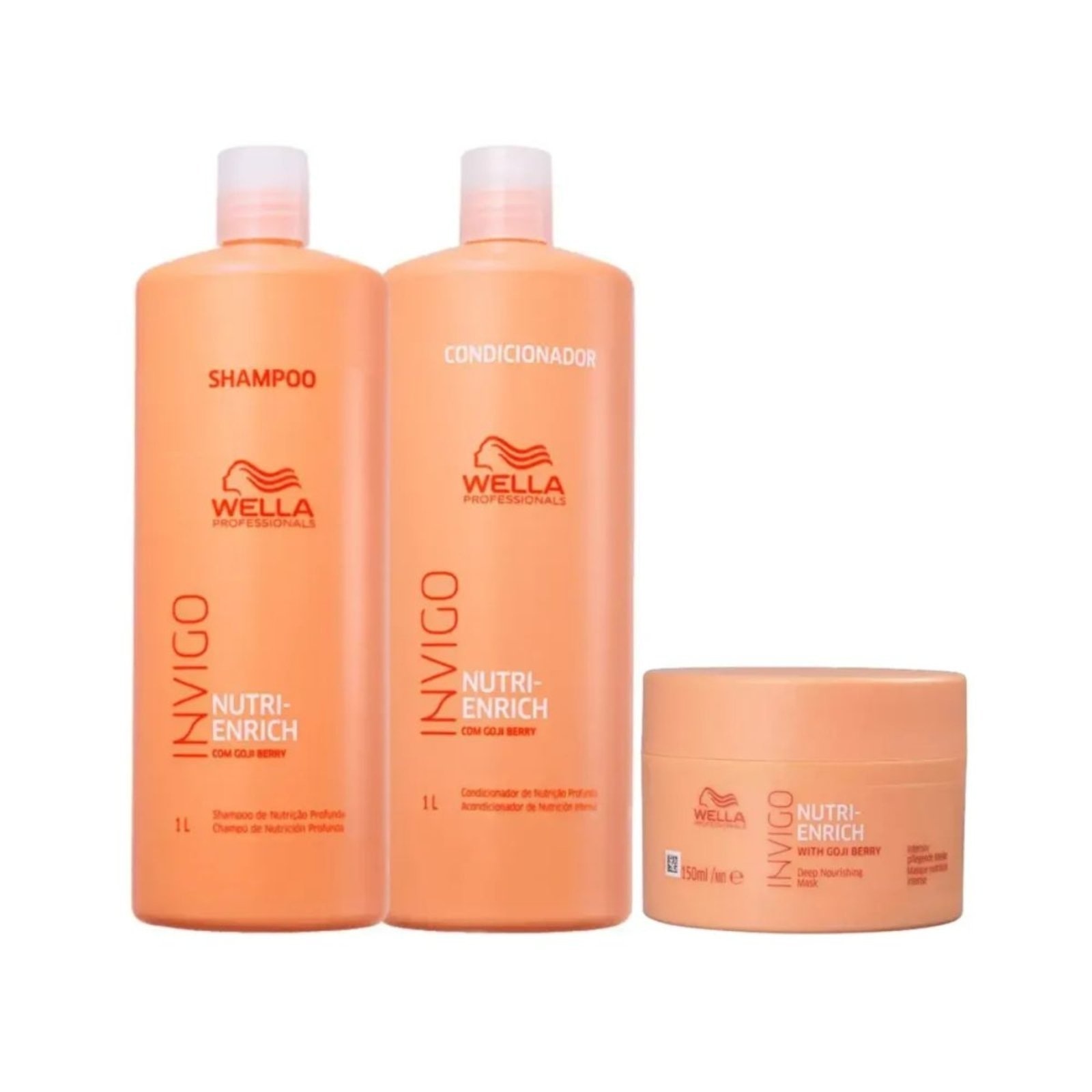 Imagem principal Wella Kit Nutri Enrich - 3 Produtos Wella unico