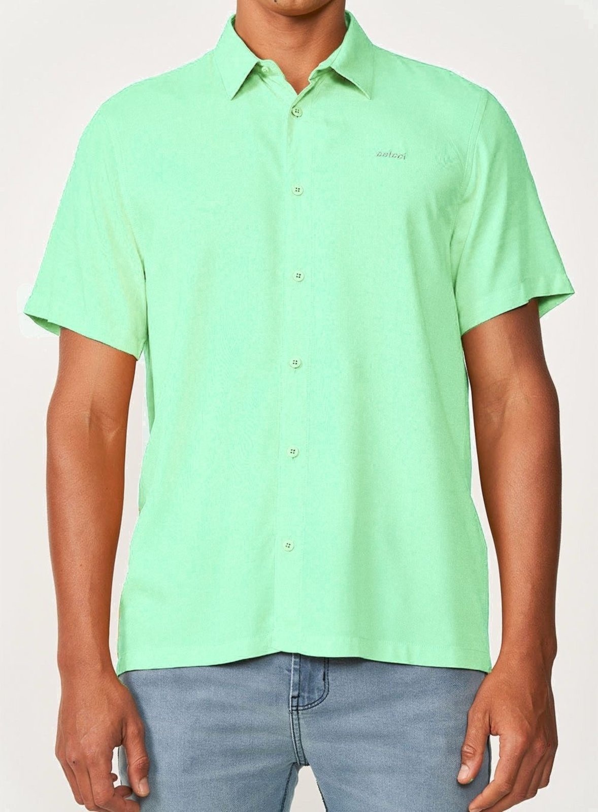 Imagem principal Camisa Relax Manga Curta Colcci Yugi Colcci verde