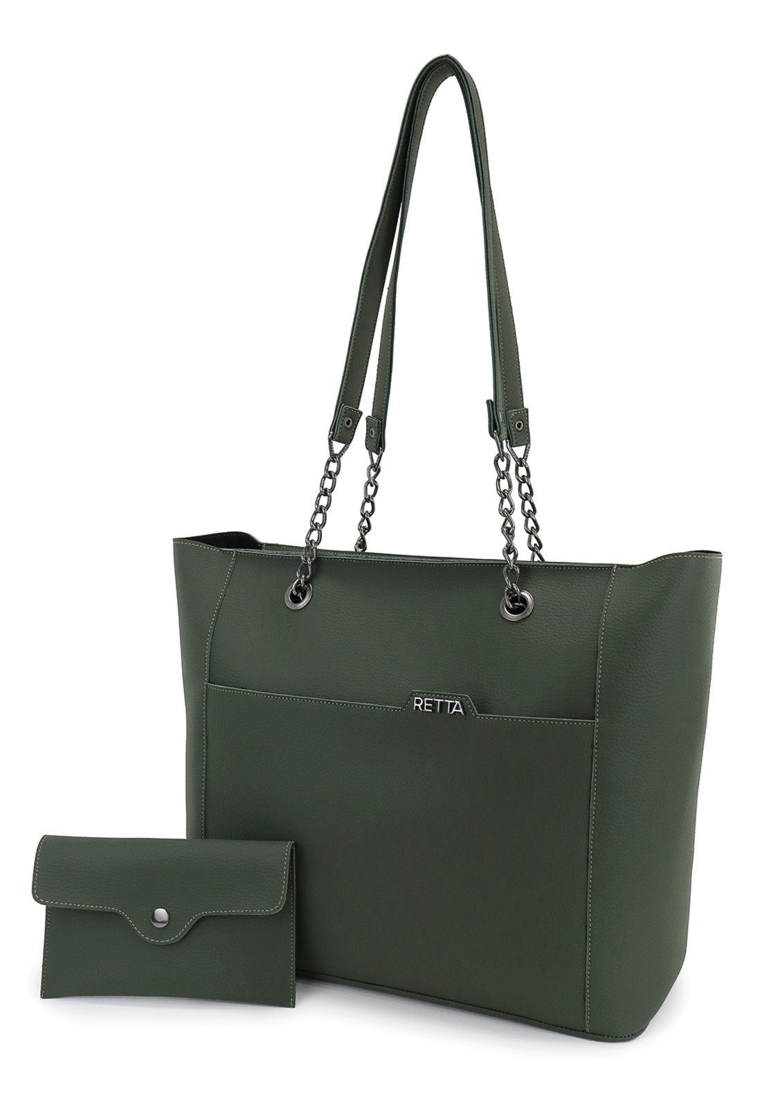 Imagem principal Bolsa Saco Grande Ombro e Mão Retta Oficial Verde Retta Oficial verde militar