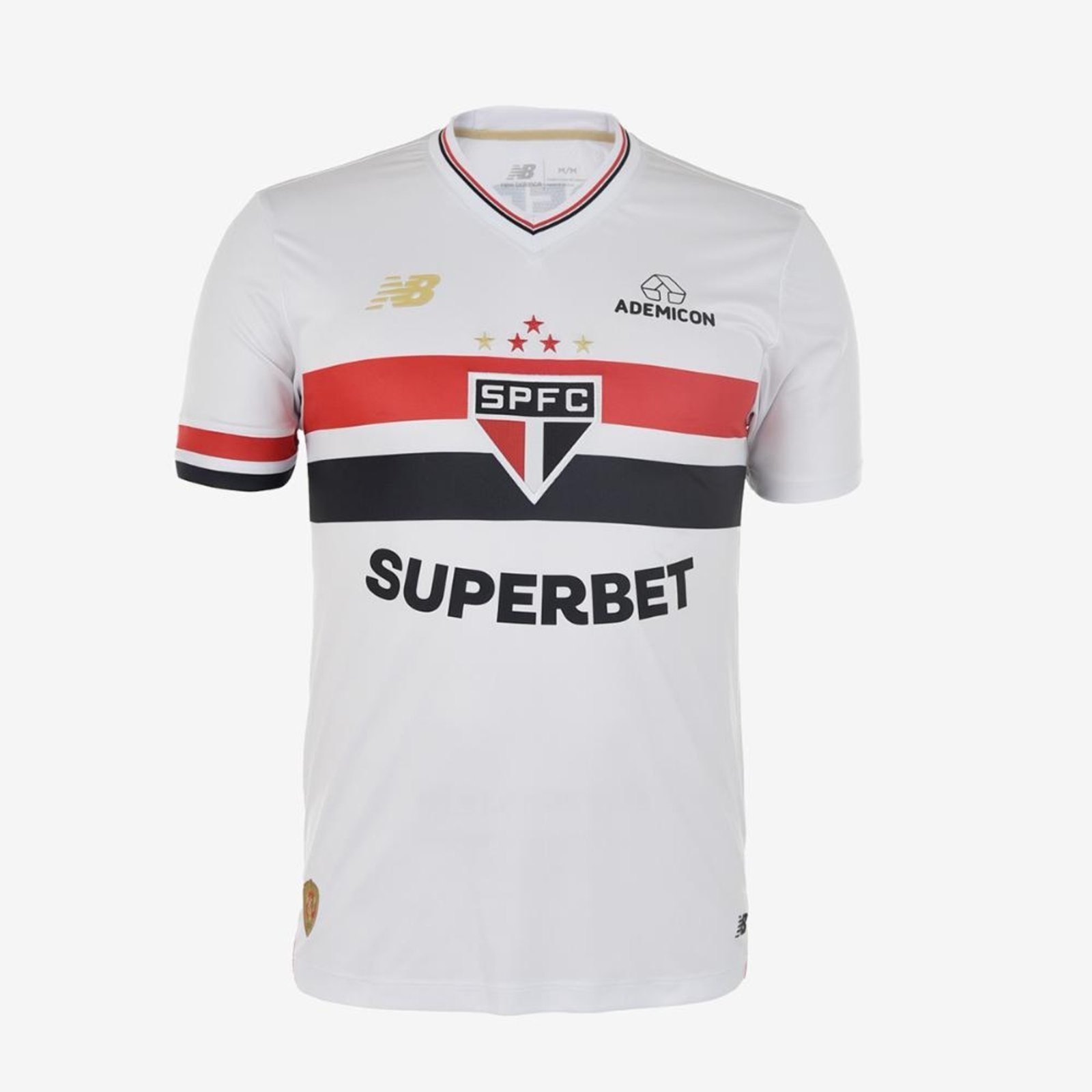 Imagem principal Camisa Torcedor Home Spfc 2025 C Masculina New Balance incolor