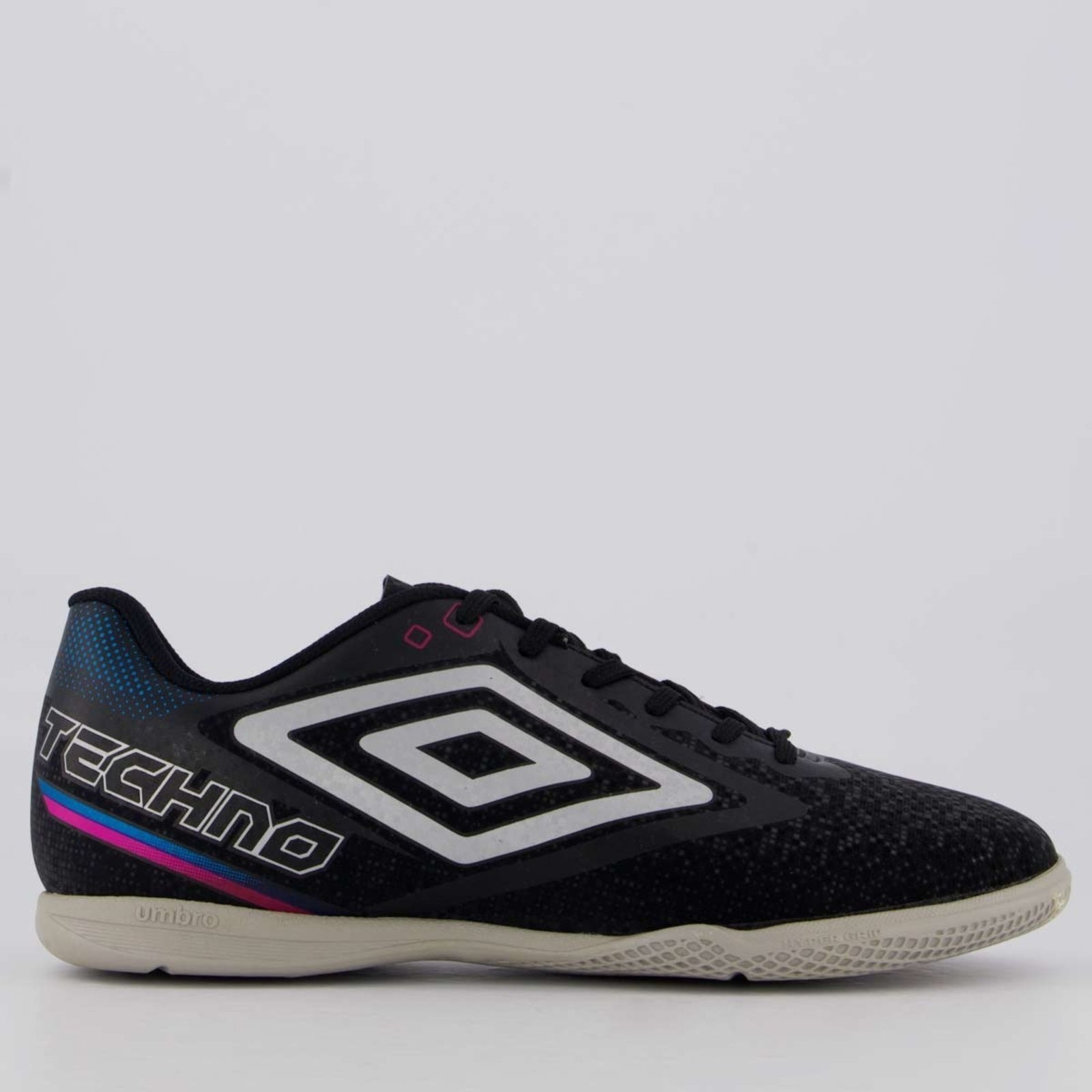 Imagem principal Chuteira Umbro Tecno II Futsal Preta e Cinza Umbro preto