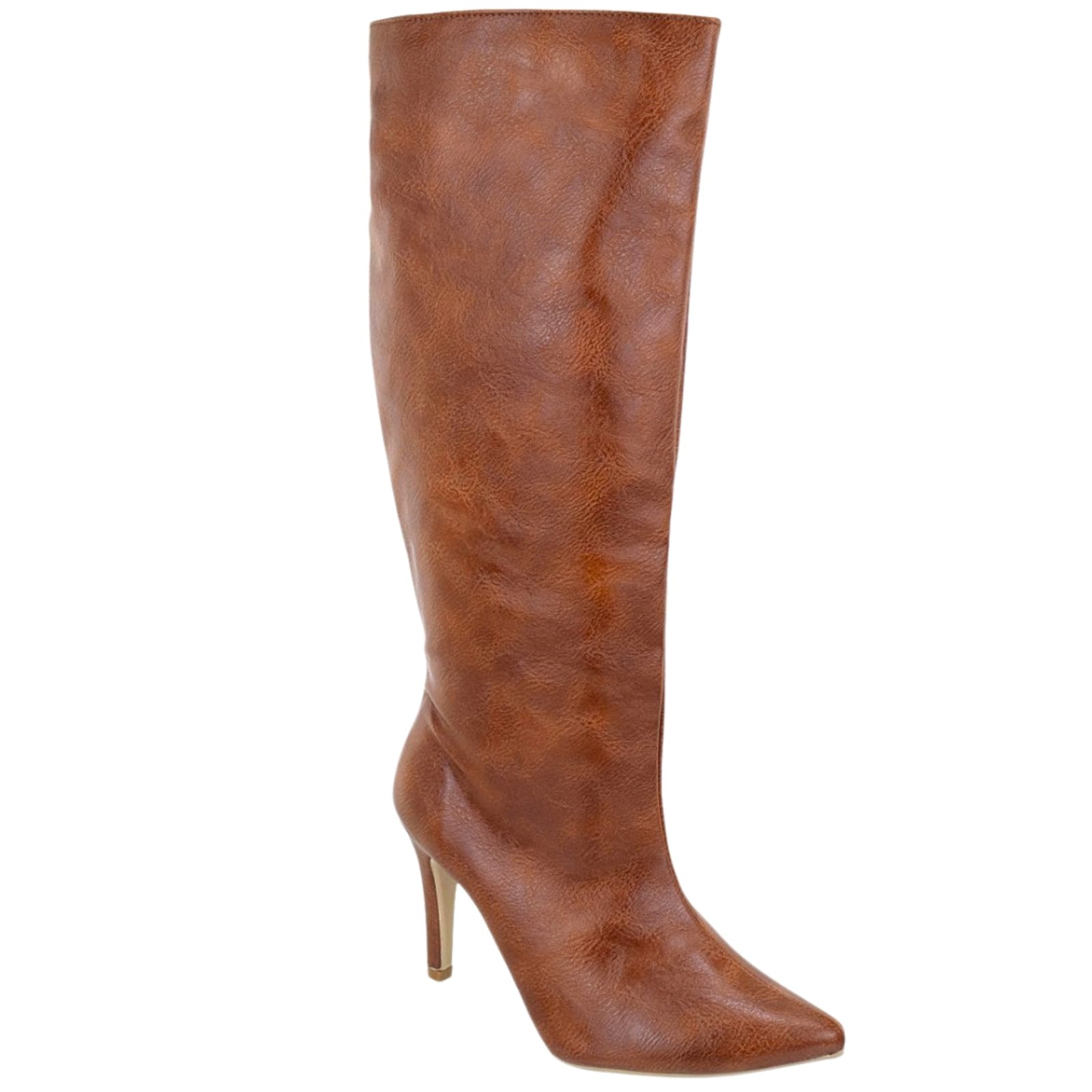 Imagem principal Bota Feminina Hannah Footwear Cano Alto 1712 Destroyed Hannah Footwear caramelo